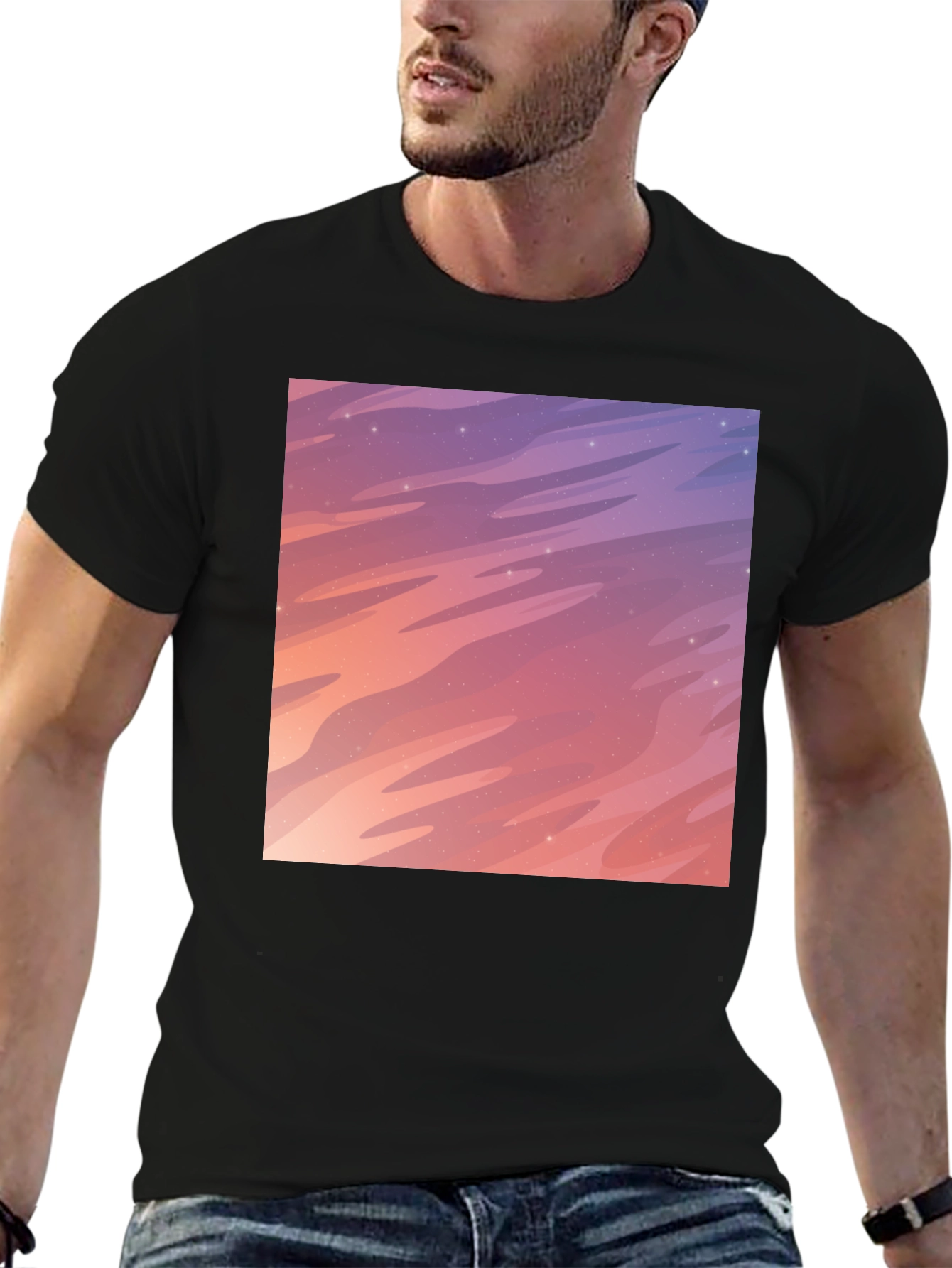 Sunset Sky T-Shirt - Stylish Graphic Tee - 6