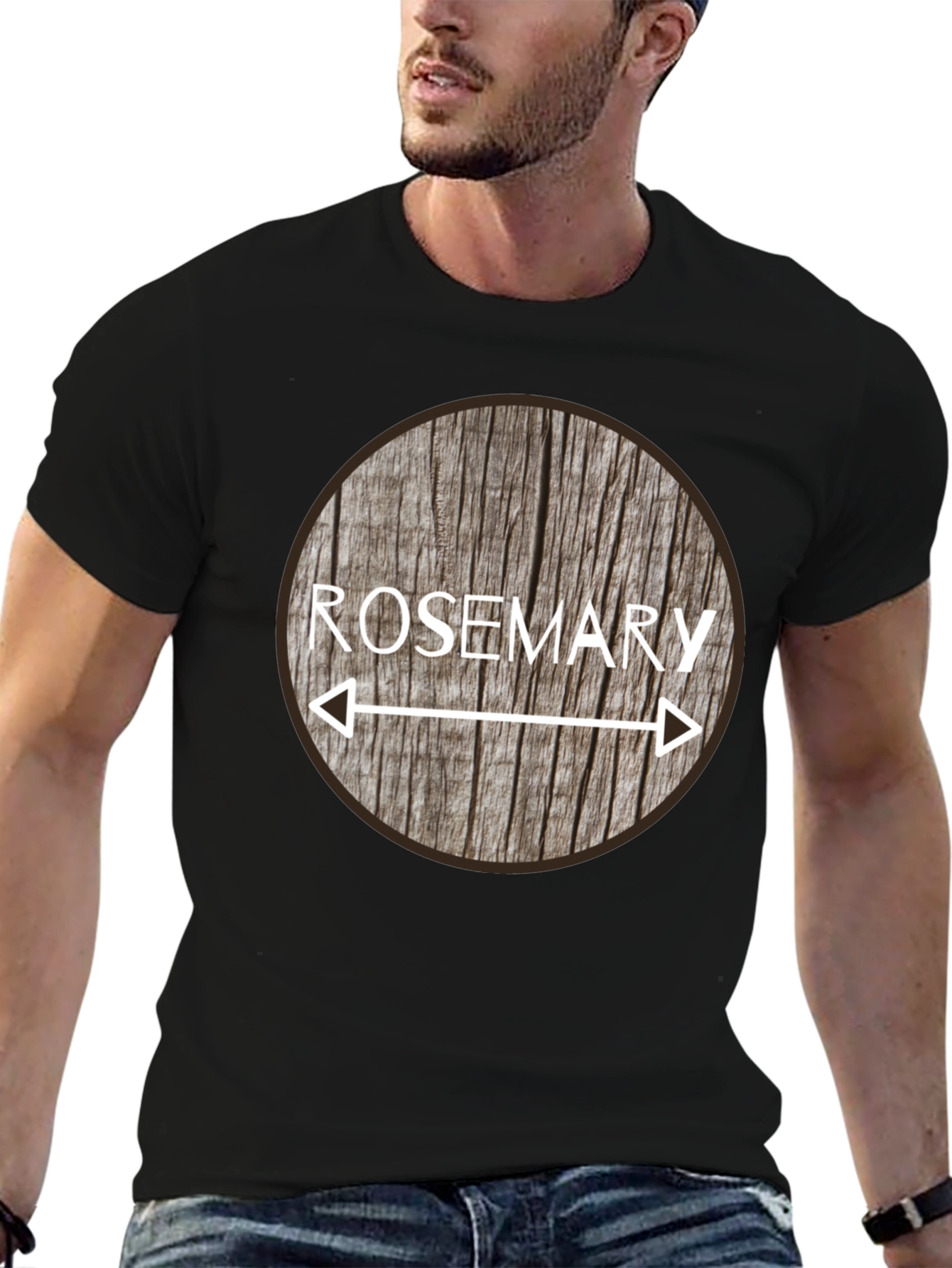 Rosemary Arrow T-Shirt - Unisex Graphic Tee - 6