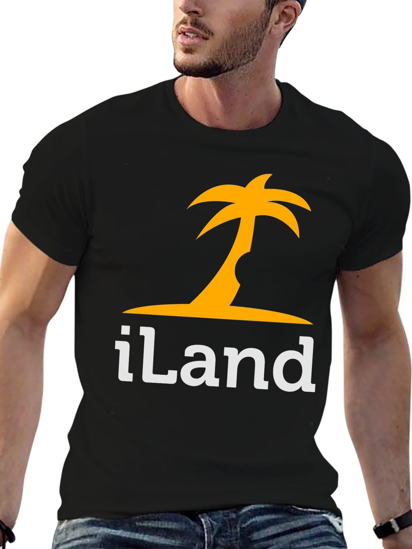 Island Life Black T-Shirt - Tropical Vacation Vibes - 6