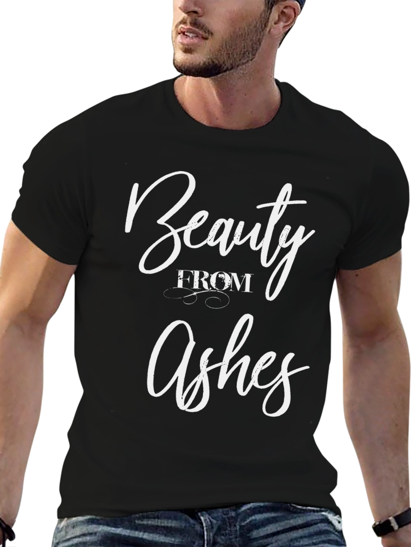 Black Beauty From Ashes Graphic Tee view 6