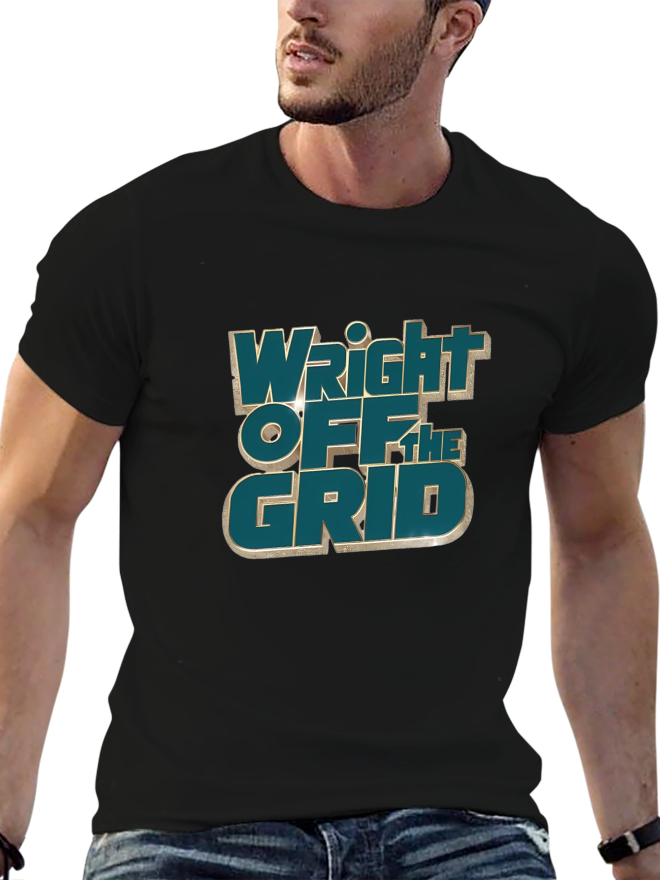 Black Wright Off The Grid Graphic Tee view 6