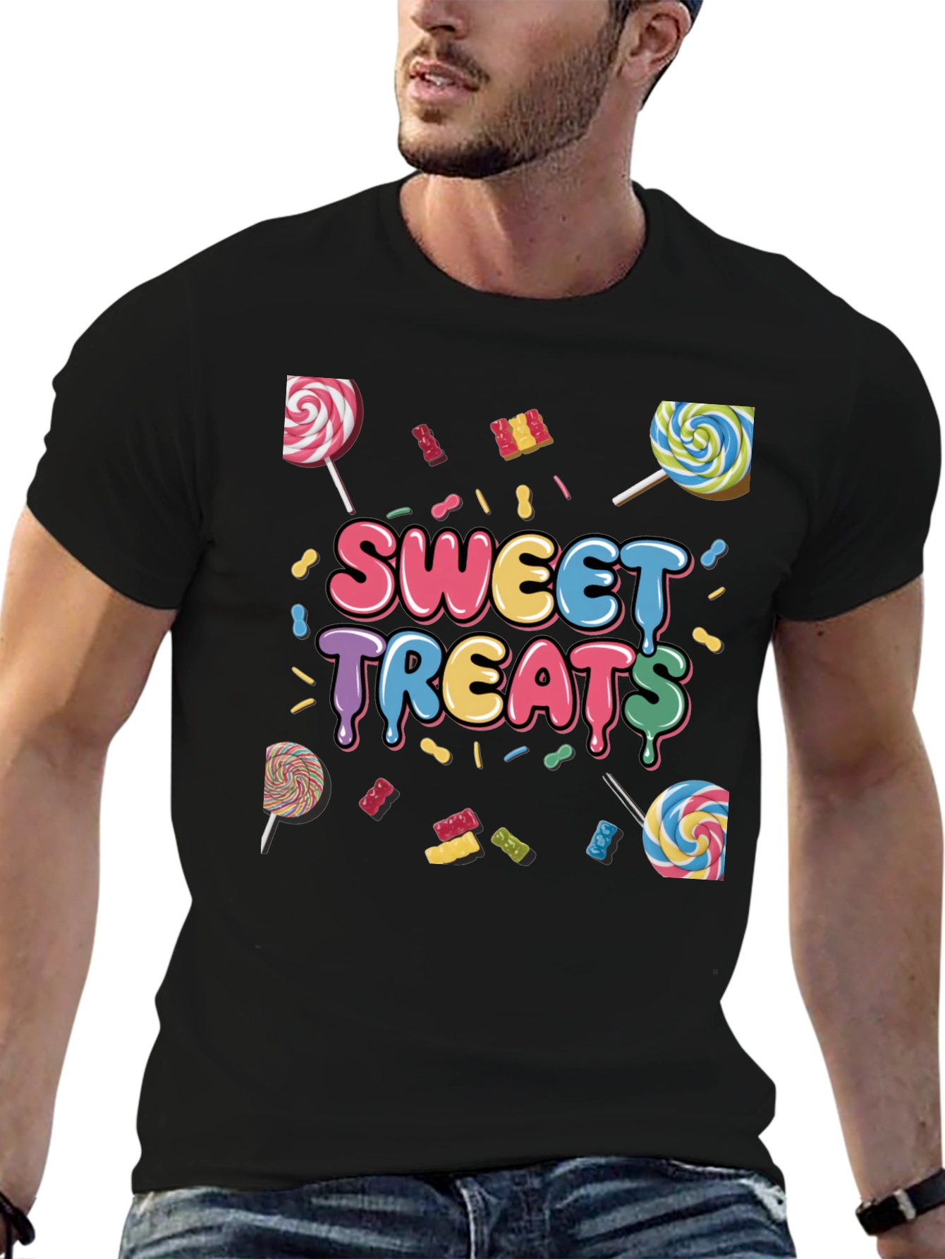 Sweet Treats Graphic Tee - Fun & Festive! - 6