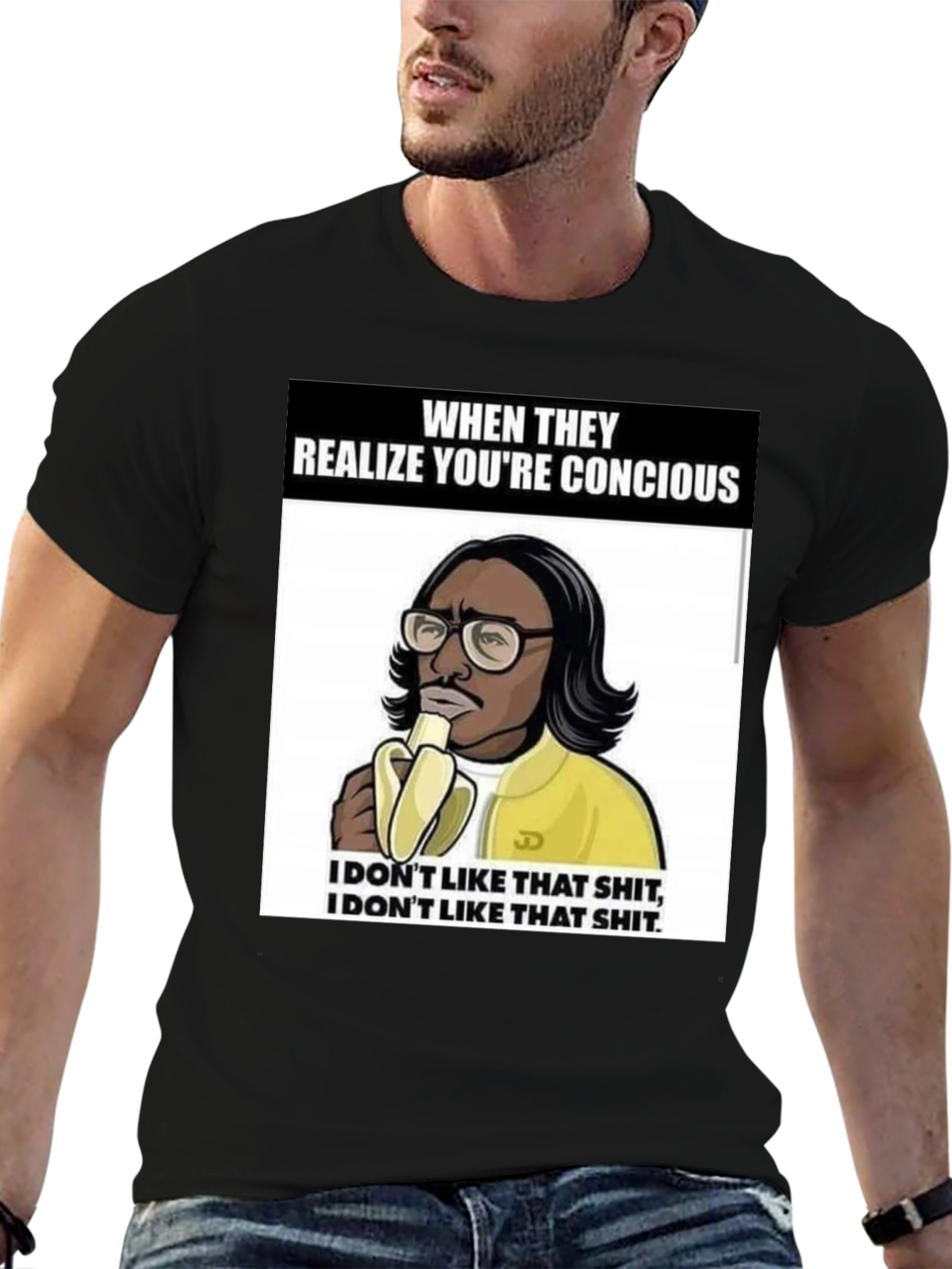 Black Conscious Banana T-Shirt view 6