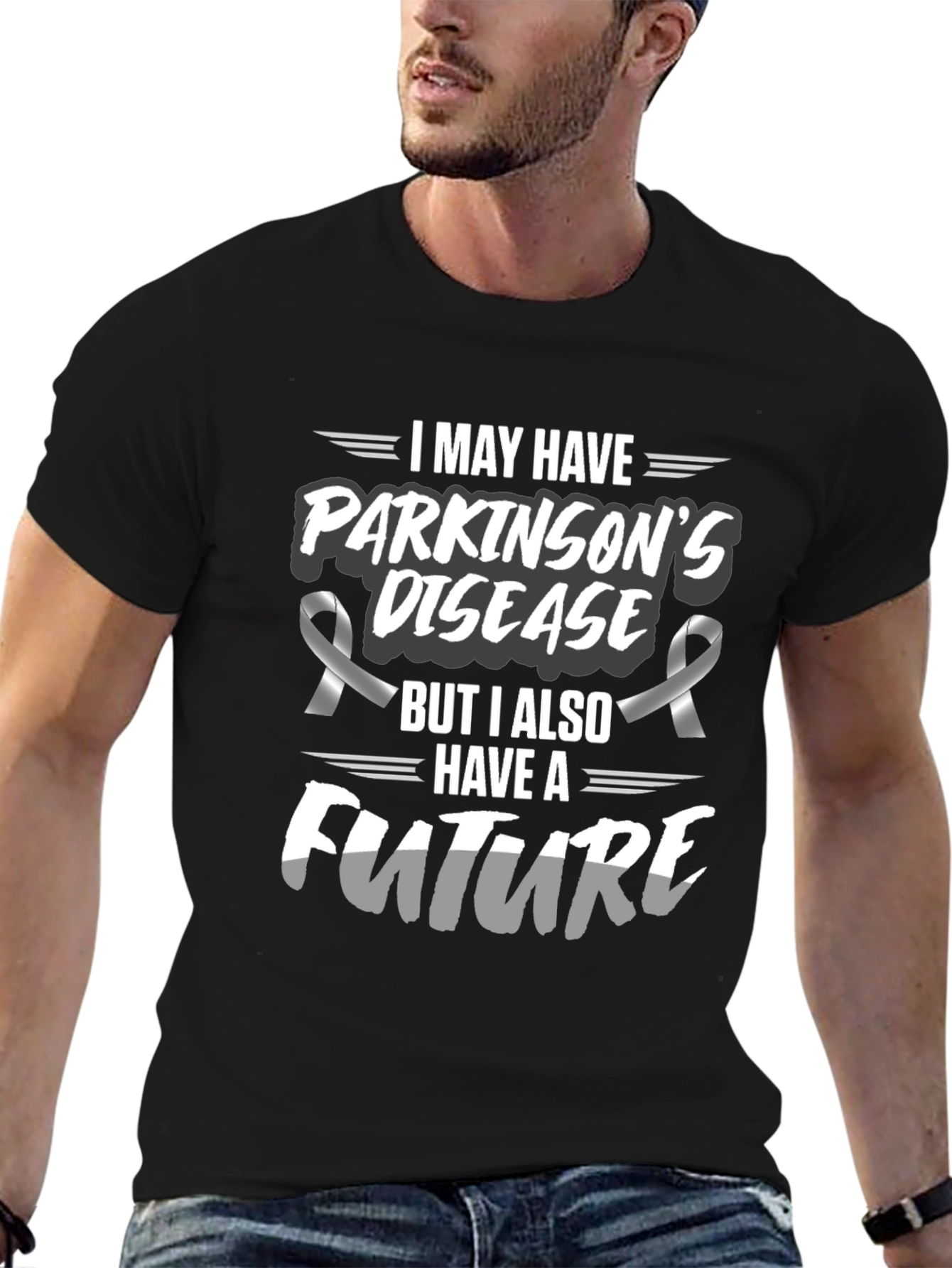 Parkinson's Disease Awareness T-Shirt - Hope for the Future - 6
