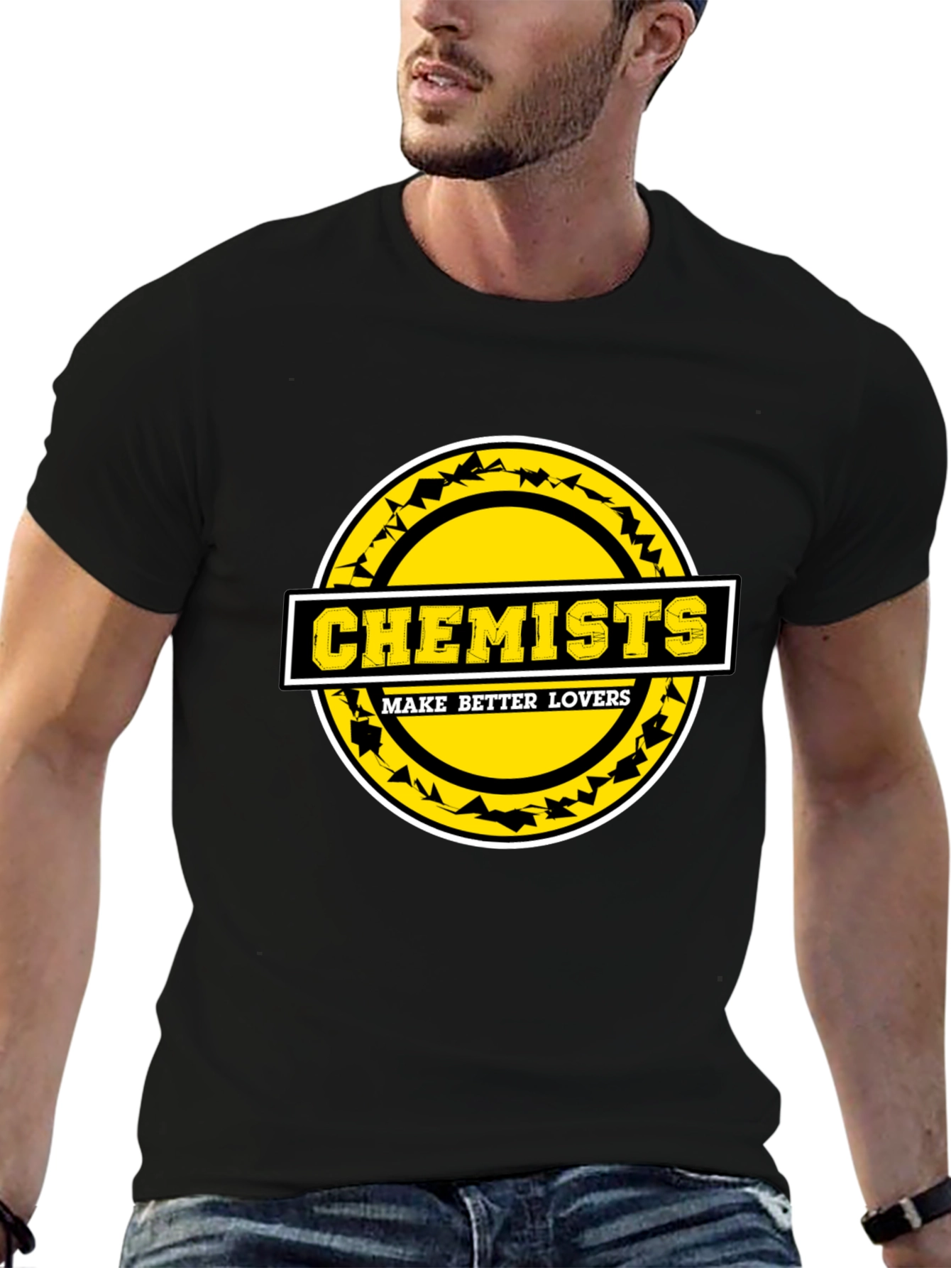 Black Chemists Make Better Lovers Graphic T-Shirt view 6