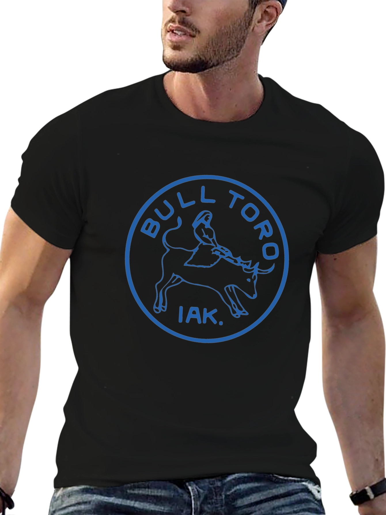 Black Bull Toro Graphic T-Shirt - Classic Black Tee view 6
