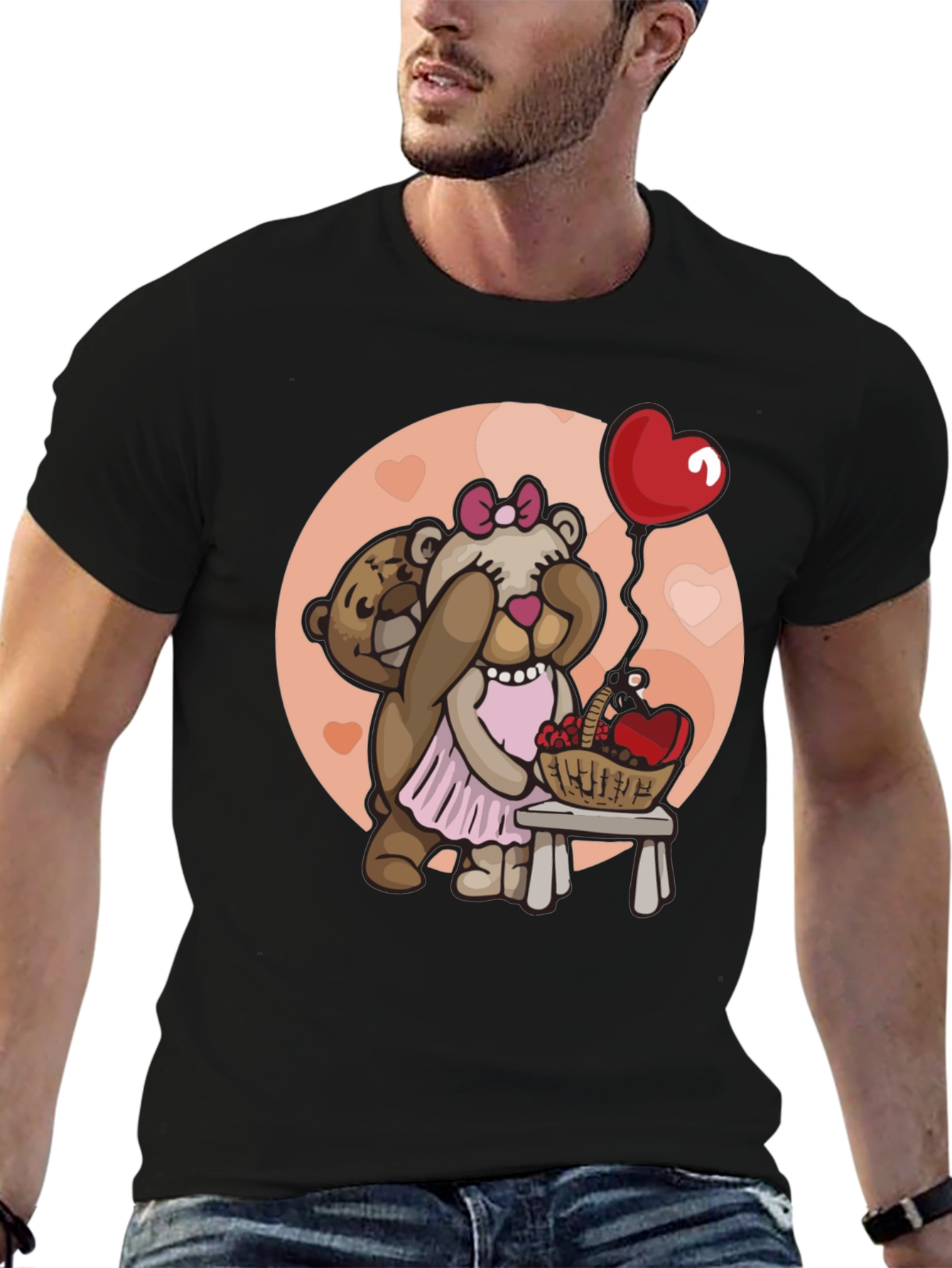 Cute Bear Couple T-Shirt - Valentine's Day Gift - 6