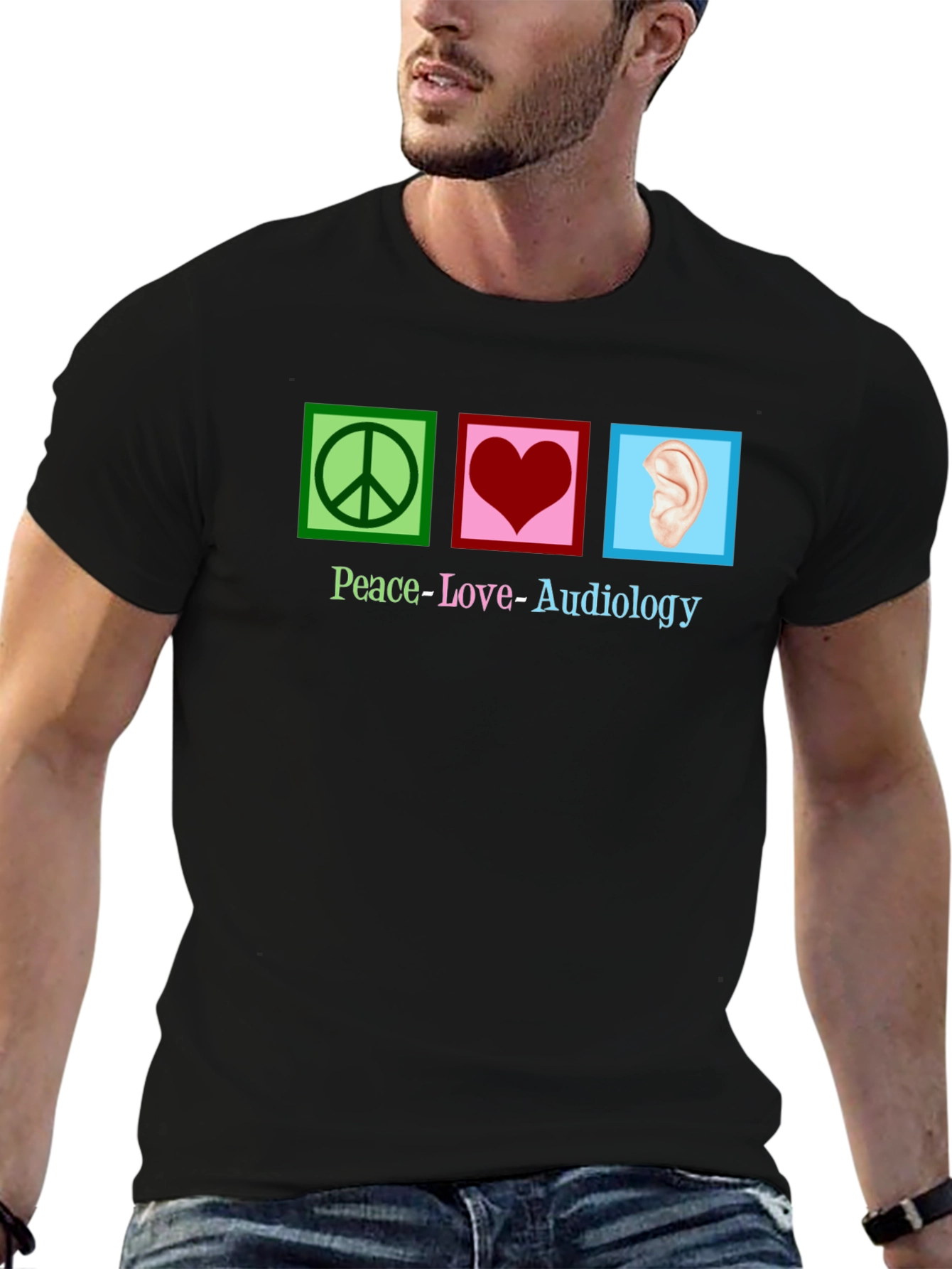 Peace Love Audiology T-Shirt - 6
