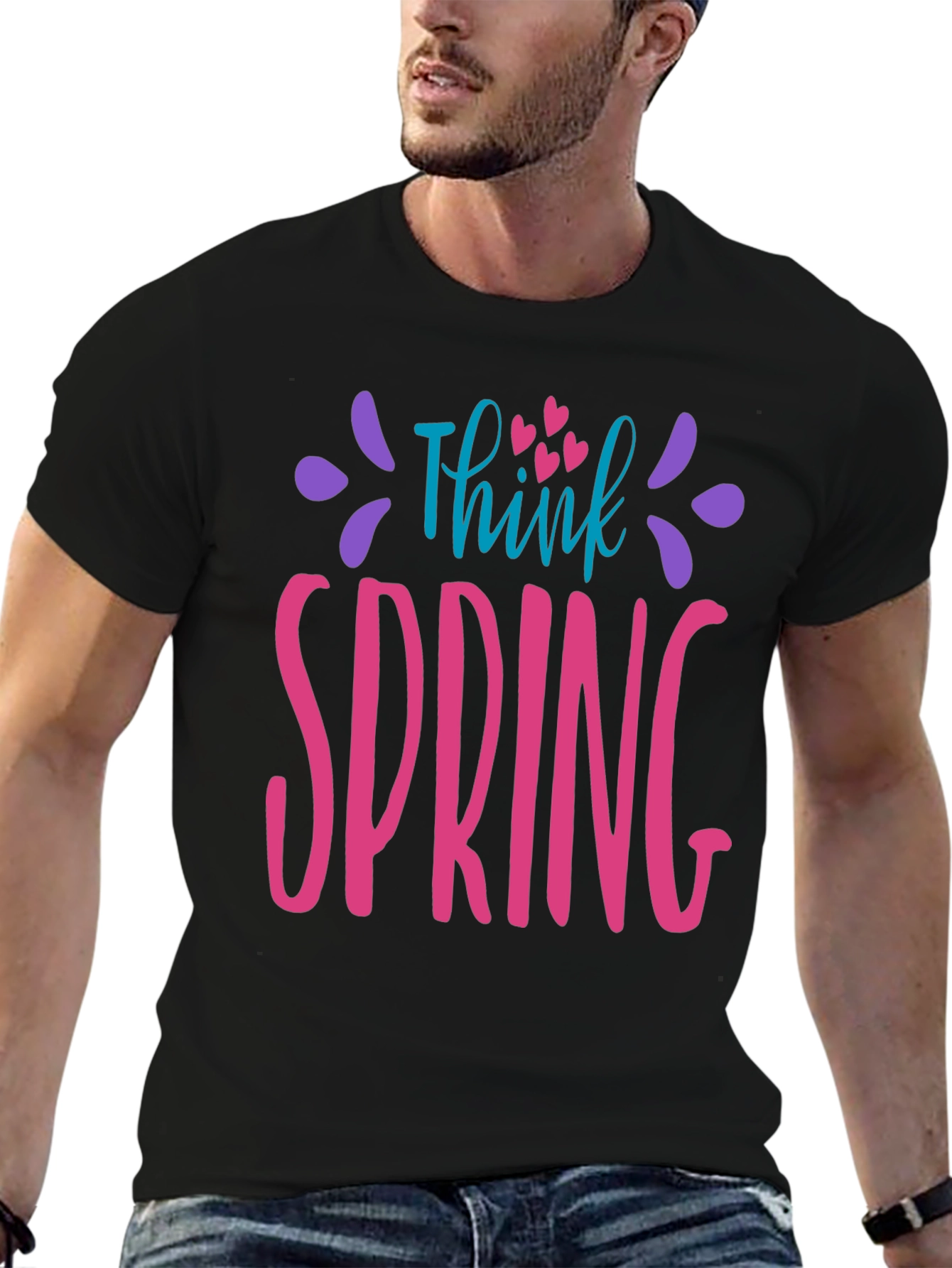 Think Spring Graphic T-Shirt - Soft & Stylish - 6