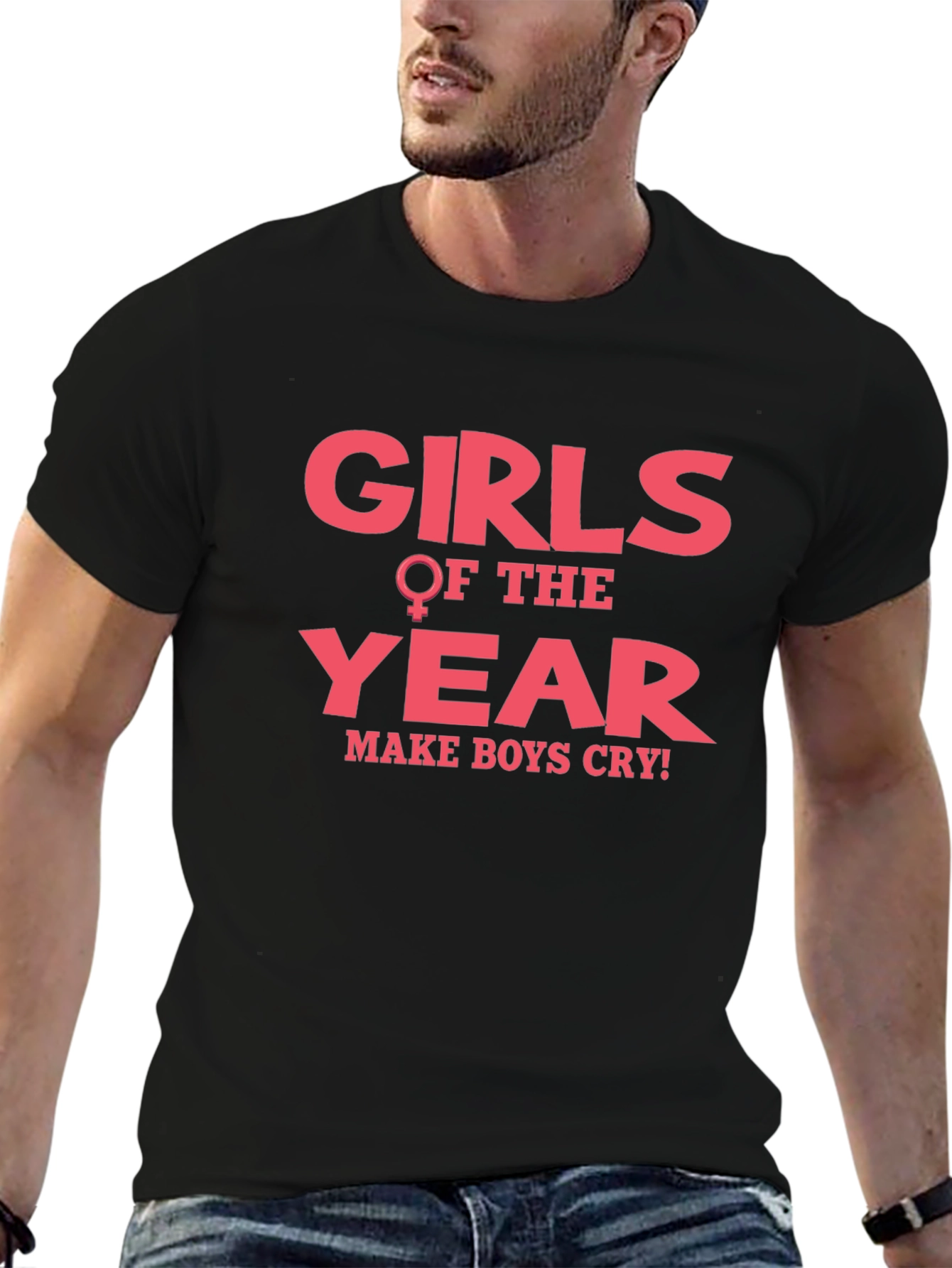 Black Girls of The Year Make Boys Cry T-Shirt view 6