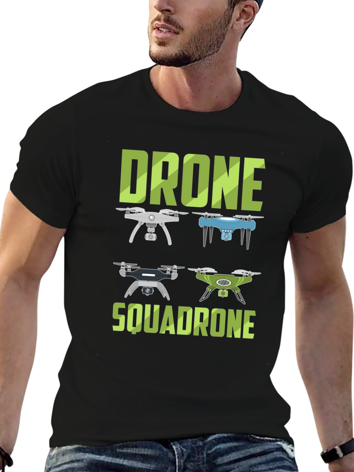Drone Squad Graphic T-Shirt - 6