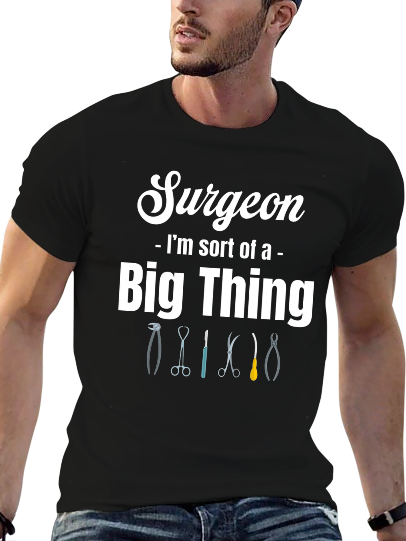 Black Surgeon - I'm Sort of a Big Thing T-Shirt view 6