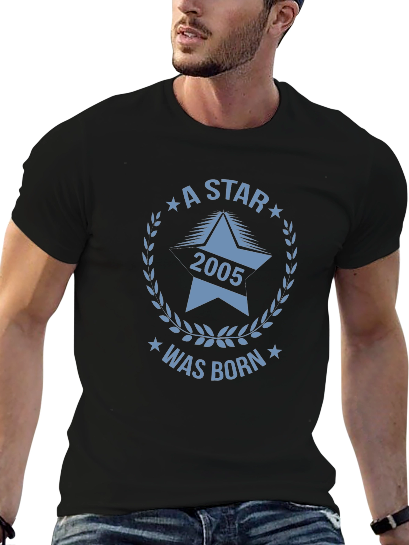 Black A Star Was Born 2005 Graphic Tee view 6