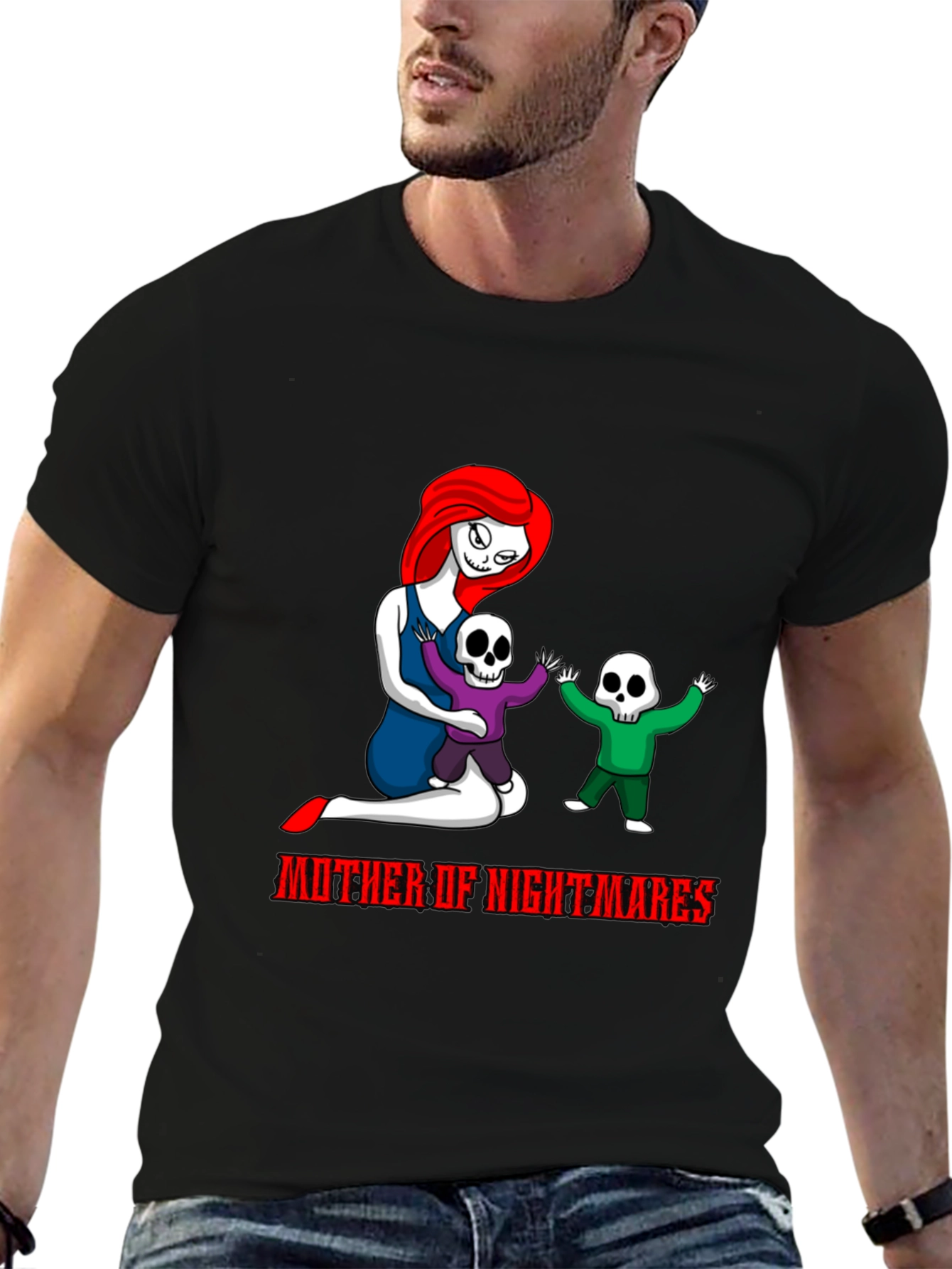 Black Mother of Nightmares T-Shirt view 6