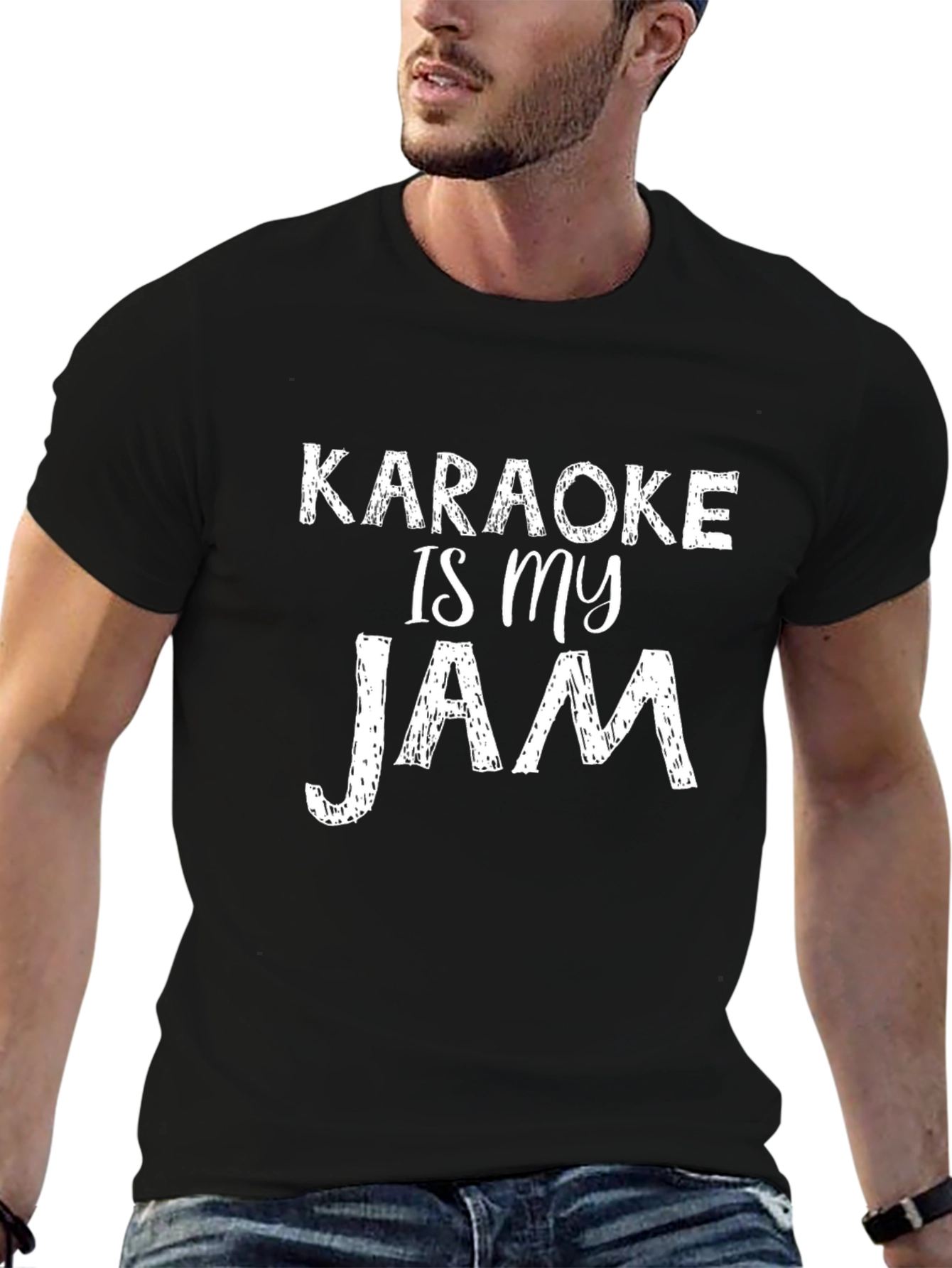 Karaoke Is My Jam T-Shirt - Soft Cotton Blend - 6