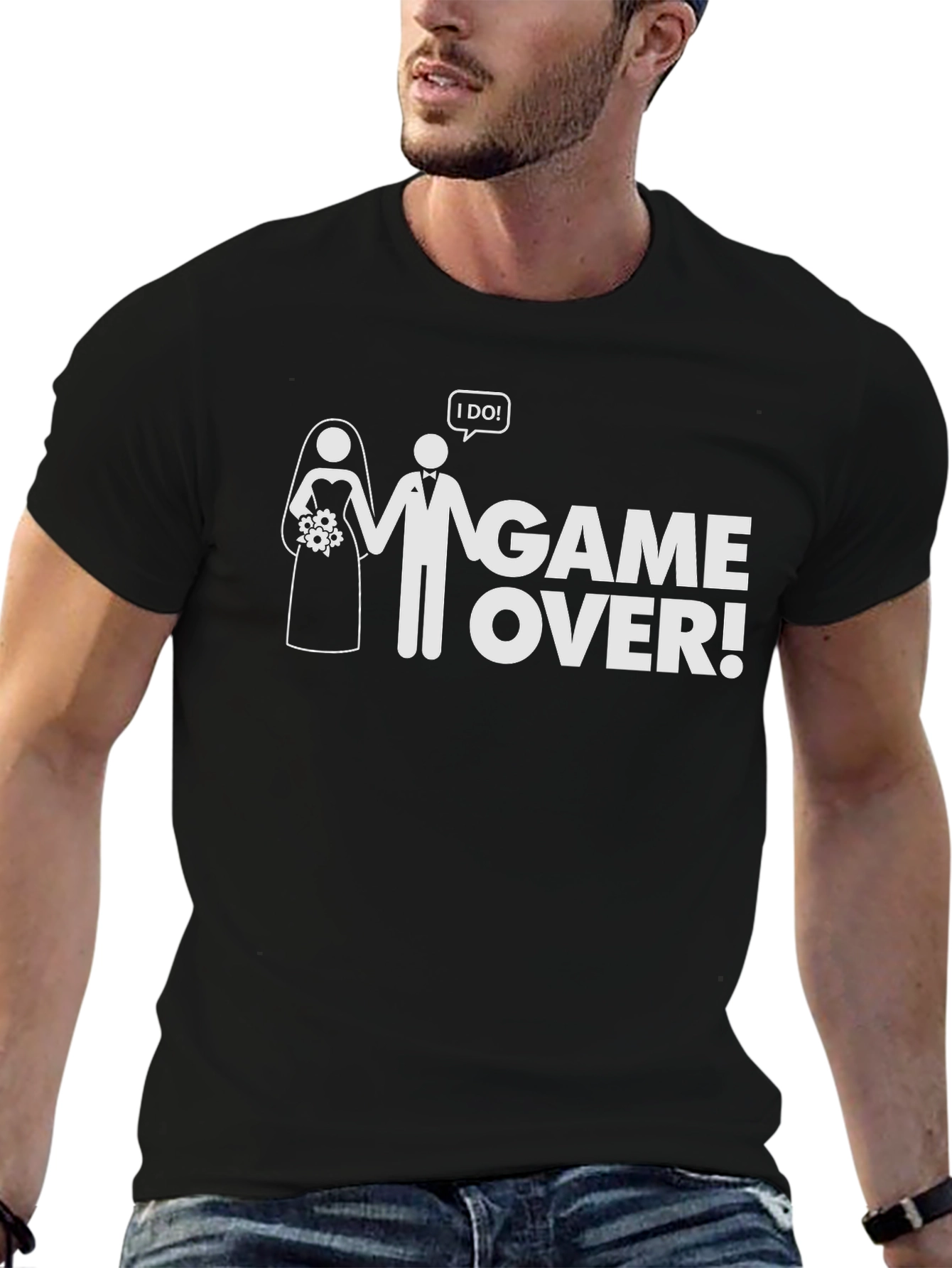 Game Over Wedding T-Shirt - 6