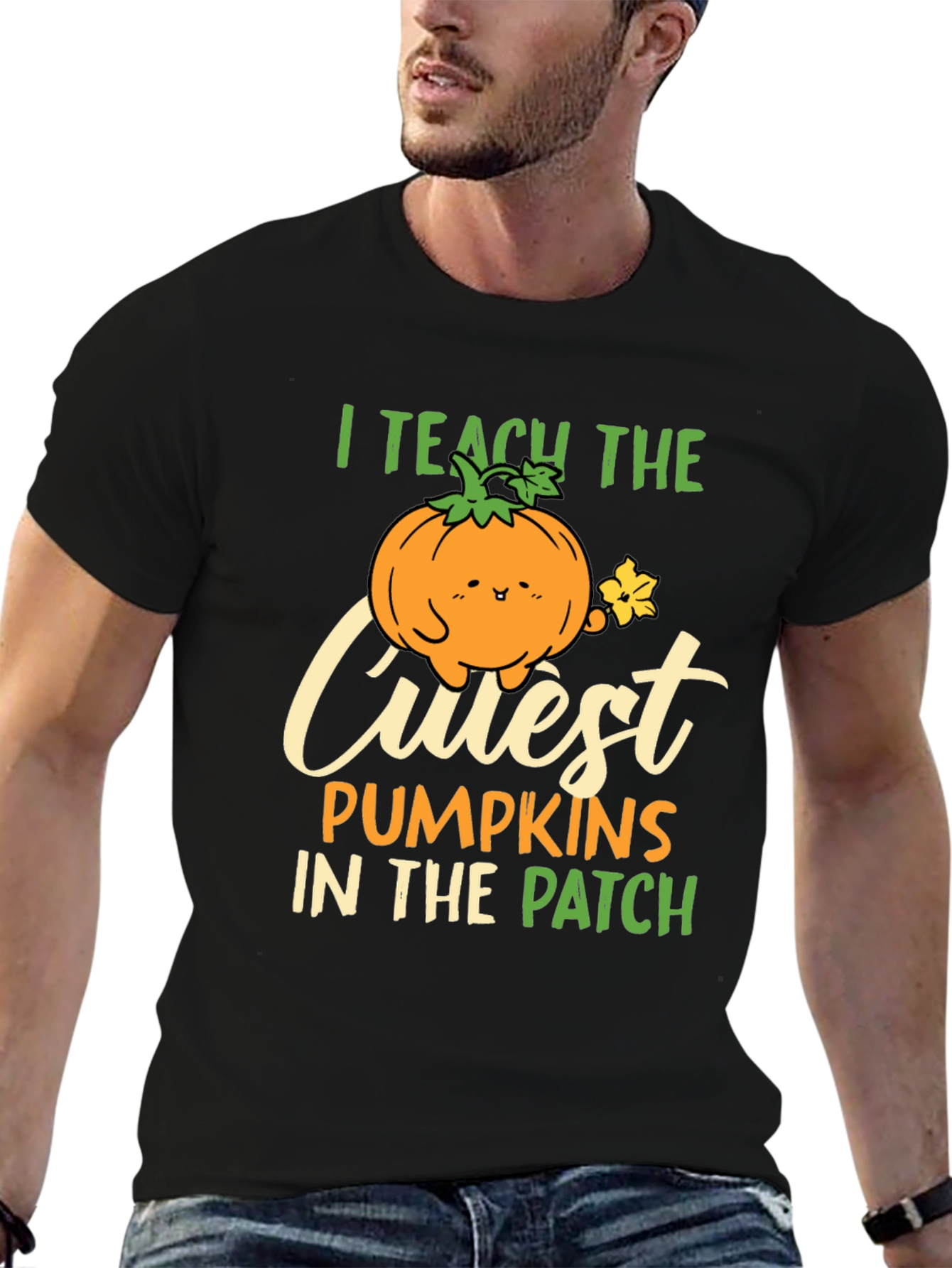 Teacher Halloween T-Shirt - Cutest Pumpkins - 6