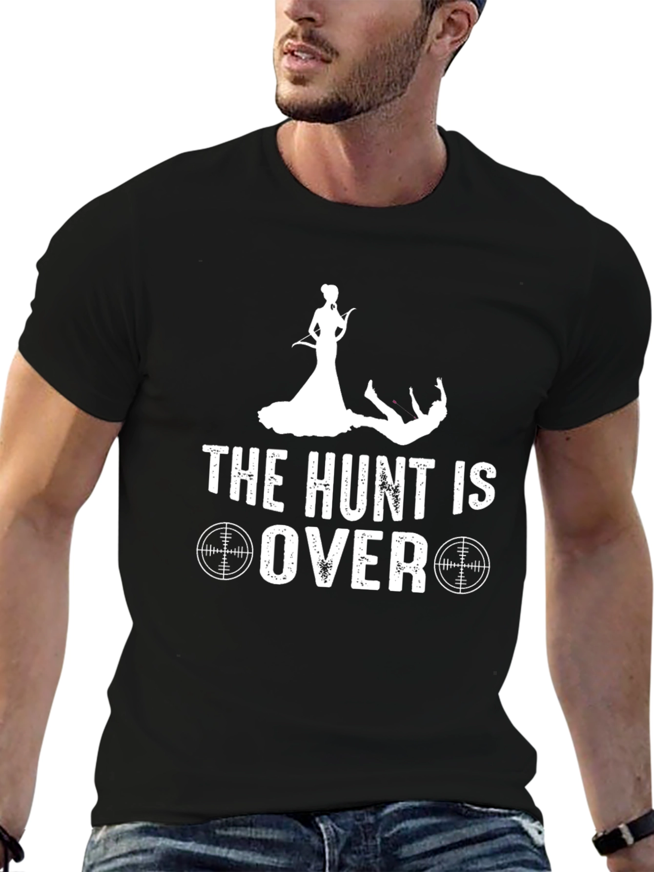 The Hunt is Over Graphic Tee - 6