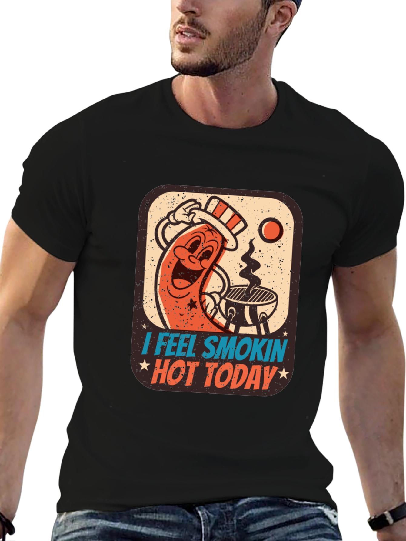 Black Smokin' Hot Today T-Shirt view 6