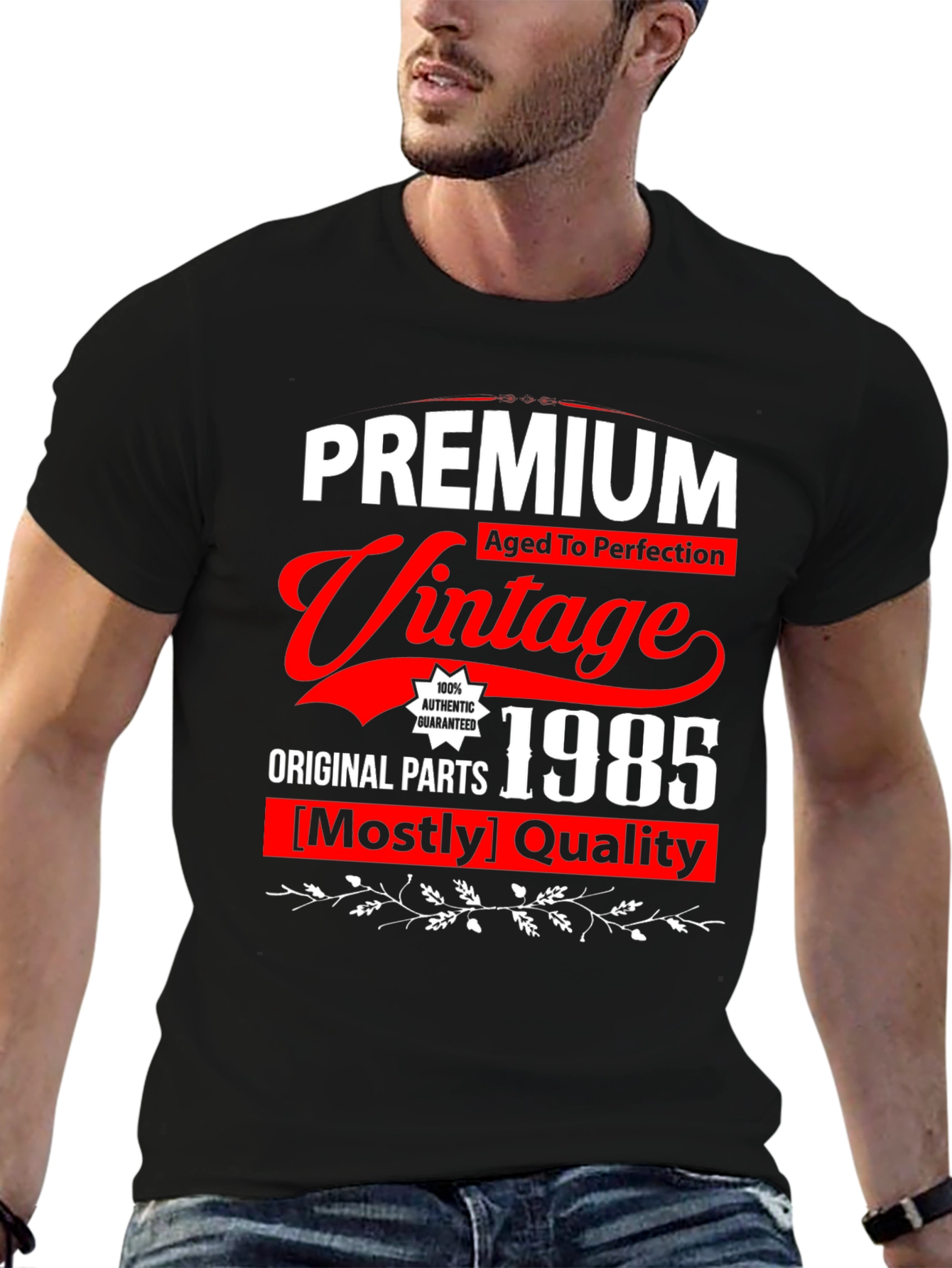 Premium Vintage Aged To Perfection 1985 T-Shirt - 6