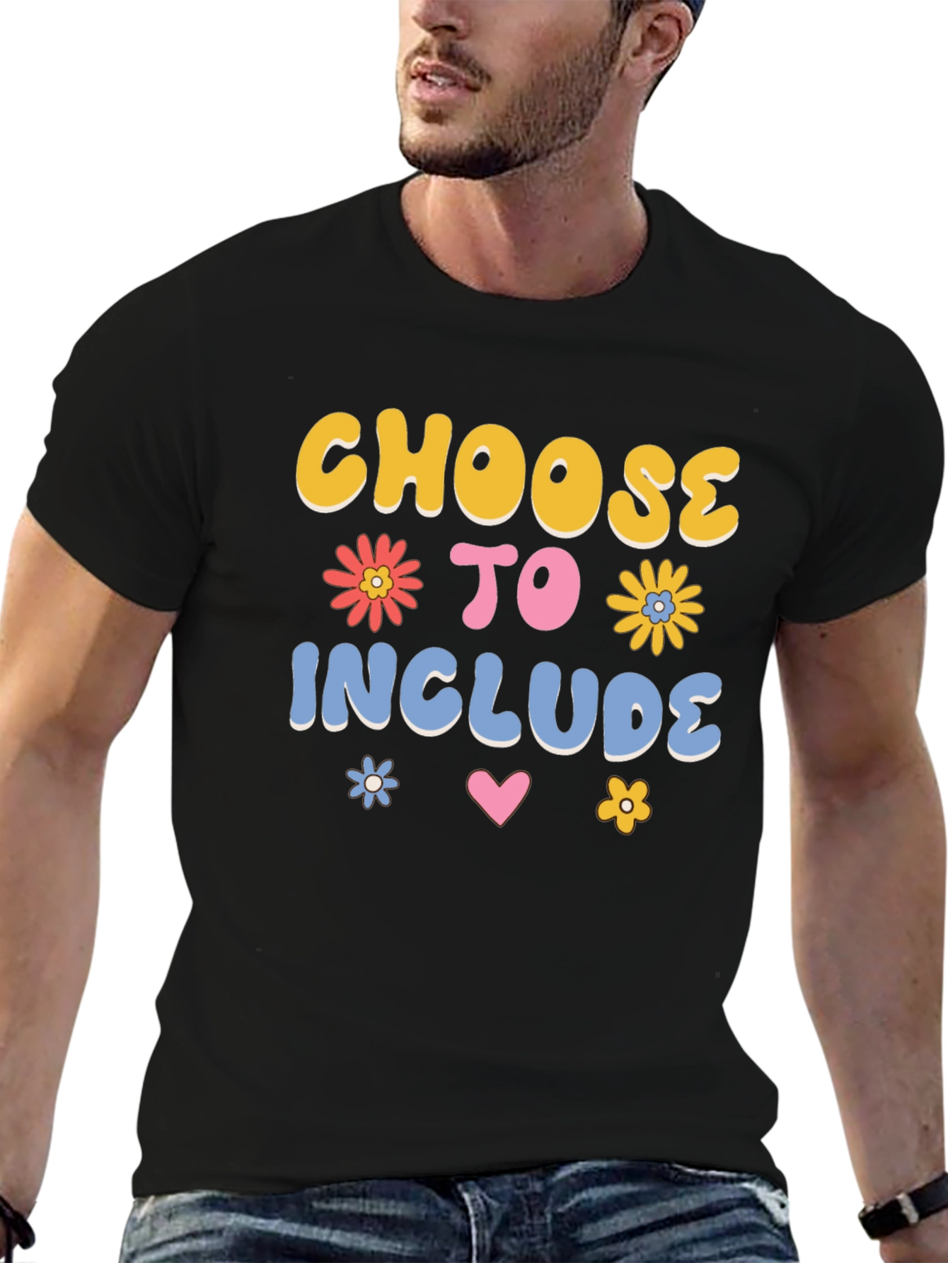 Black Choose to Include T-Shirt - Black view 6