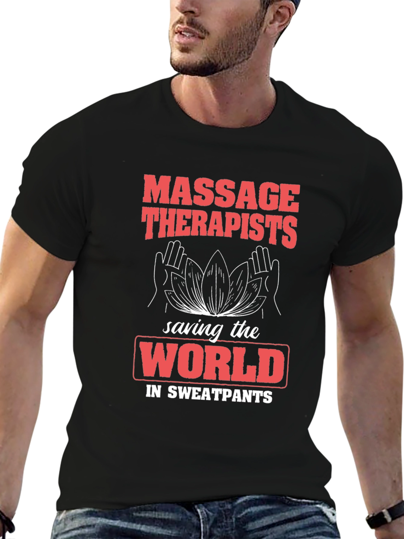 Massage Therapists Saving The World T-Shirt - 6