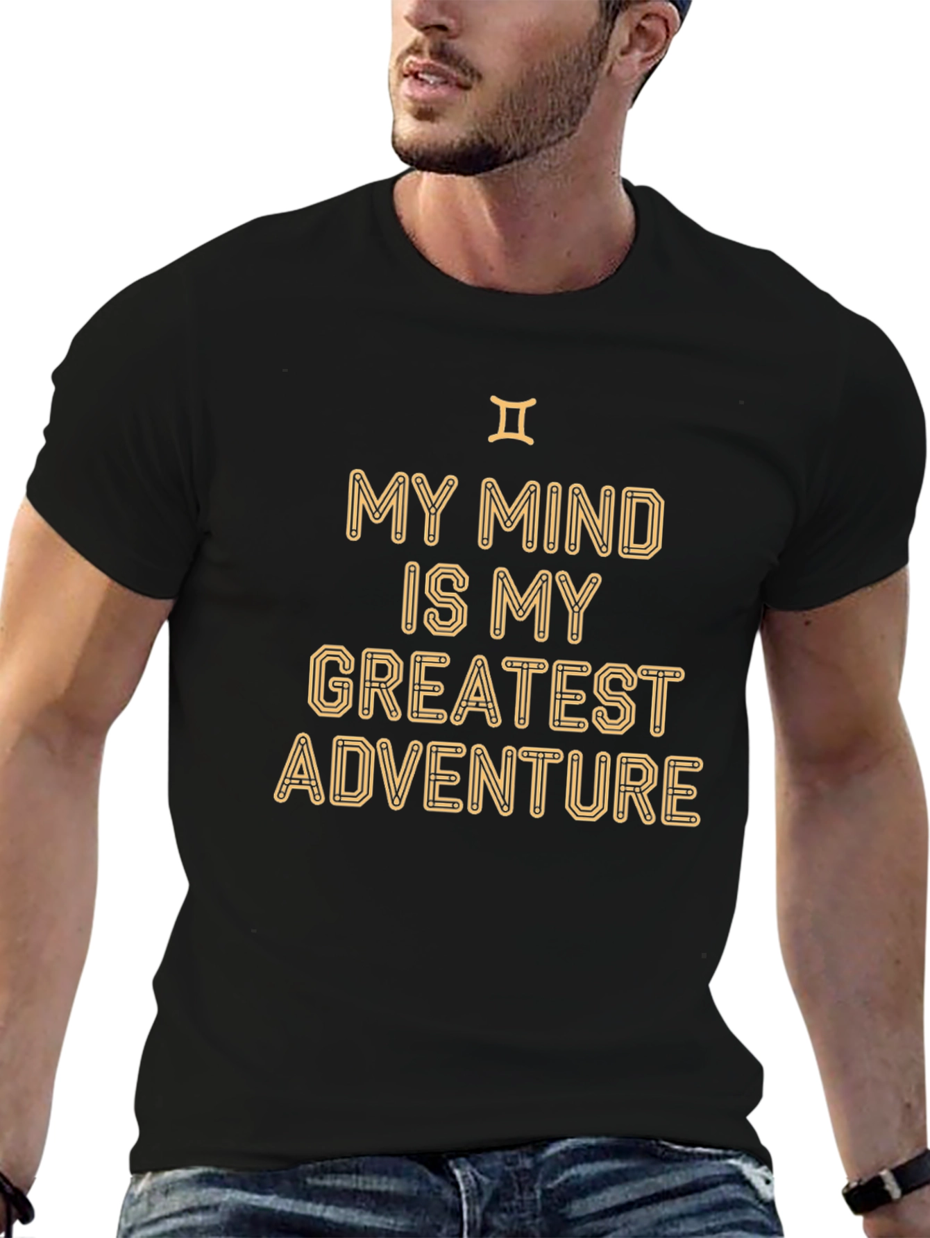 Gemini Zodiac T-Shirt - My Mind Is My Greatest Adventure - 6