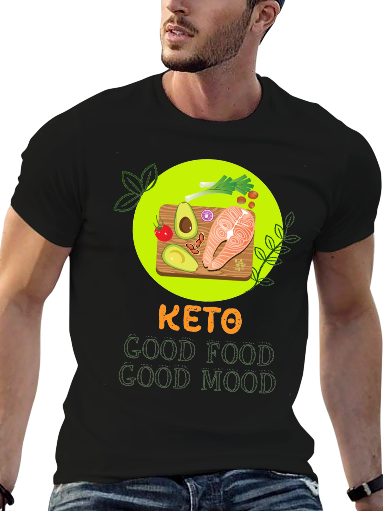 Keto Good Food Good Mood T-Shirt - 6