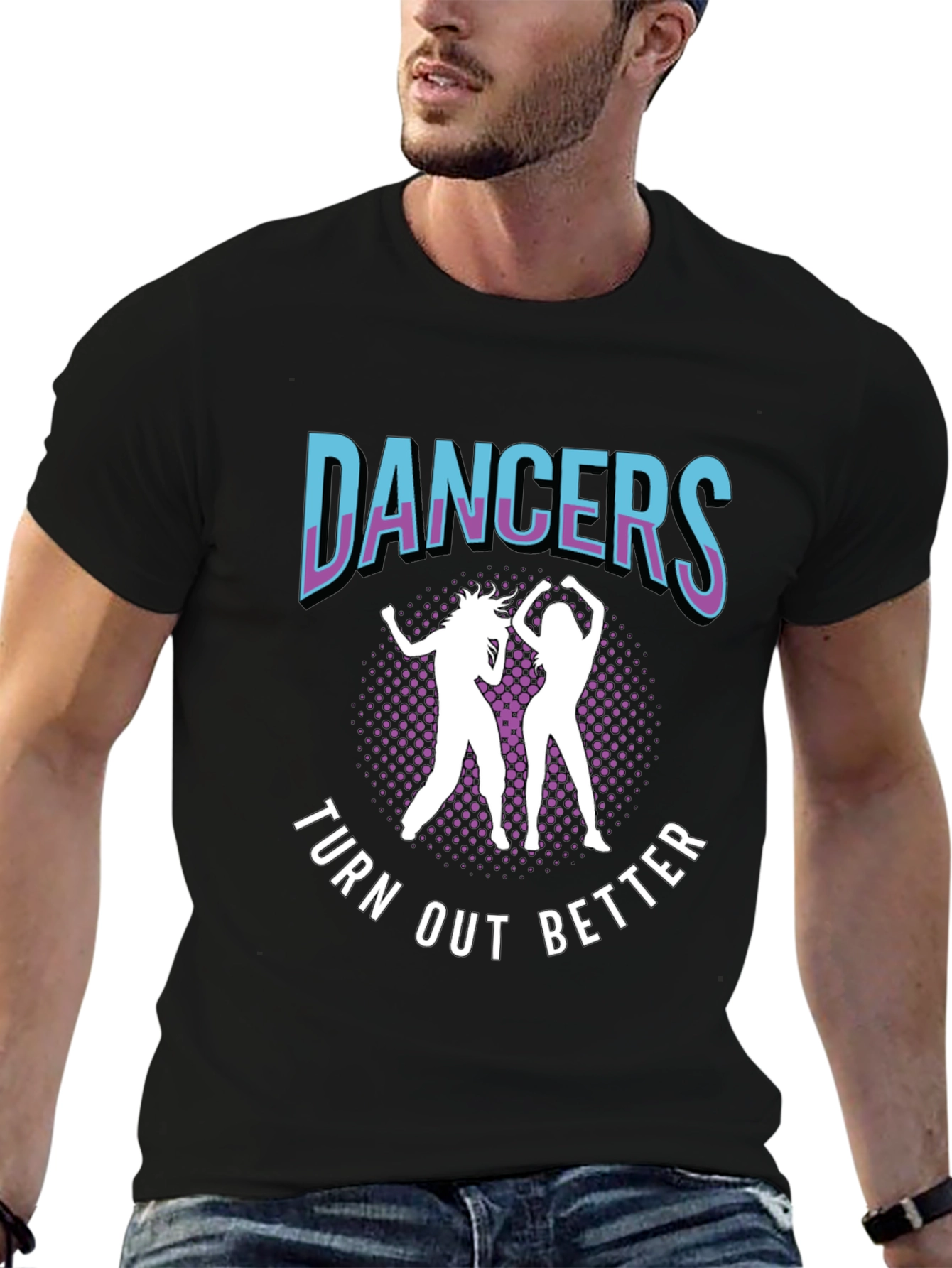 Black Dancers Turn Out Better Graphic Tee view 6