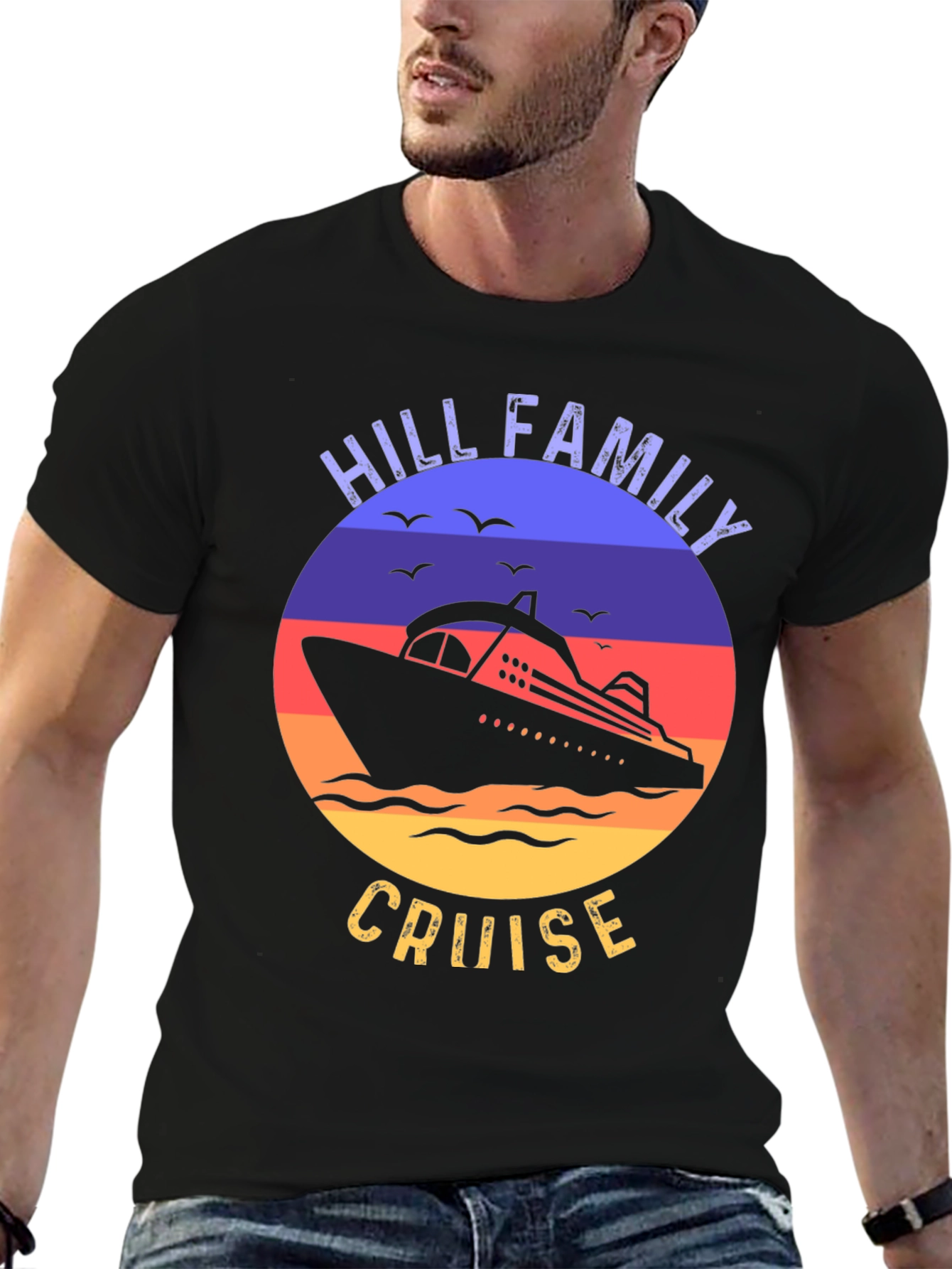 Black Hill Family Cruise T-Shirt Vacation view 6