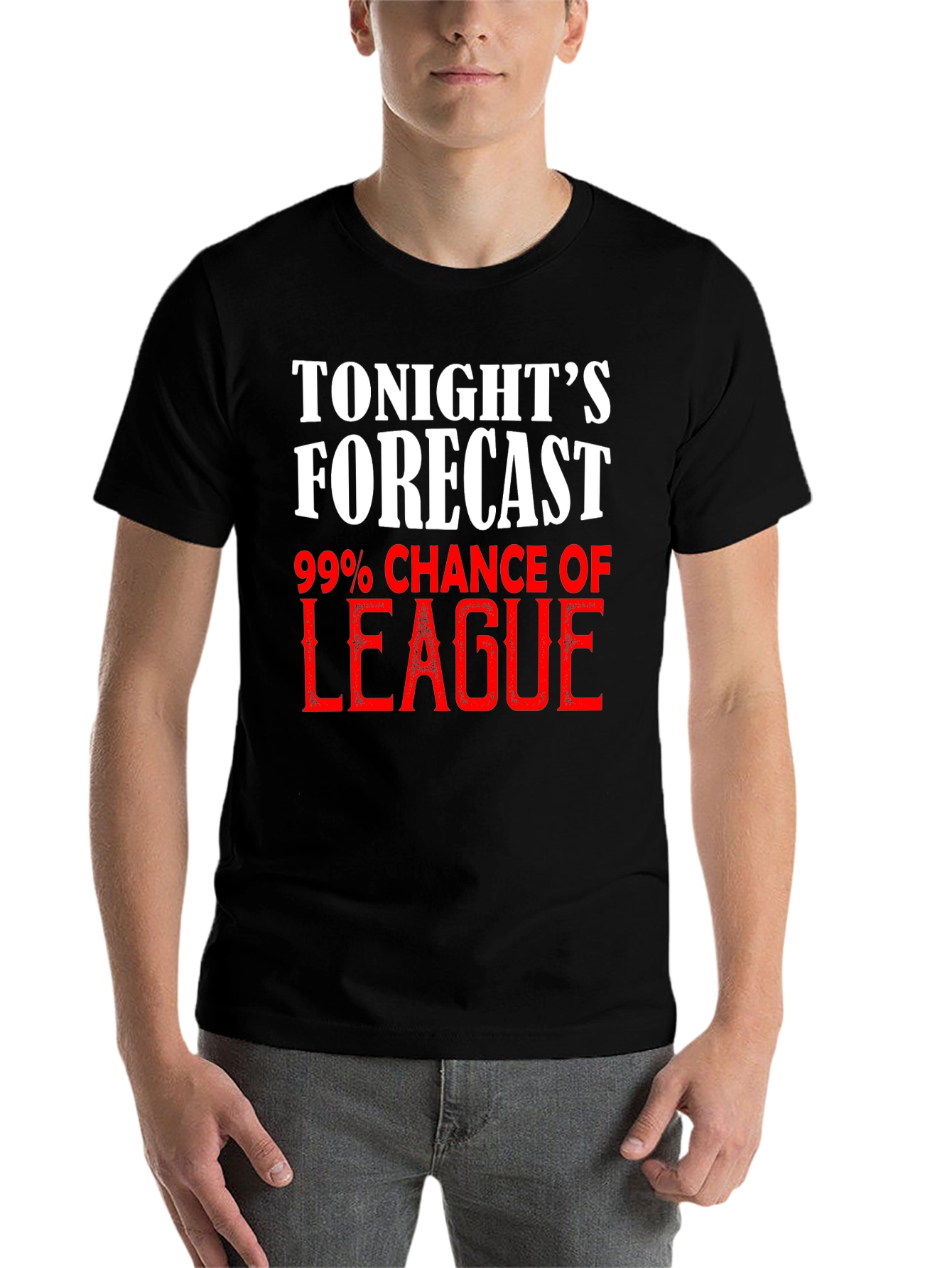 Black Funny League of Legends Gamer T-Shirt view 7