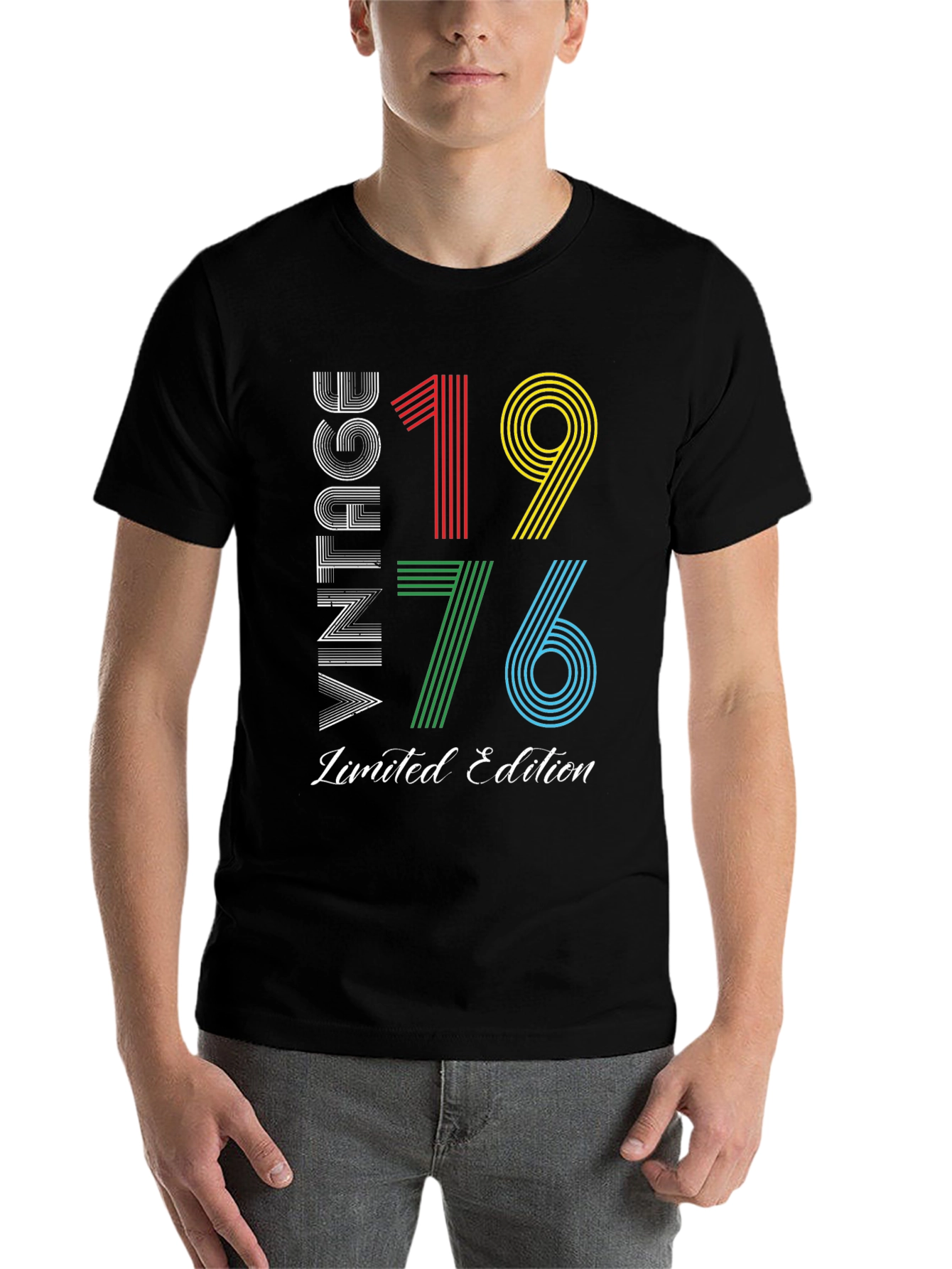 Black Vintage 1976 Limited Edition Graphic Tee view 7