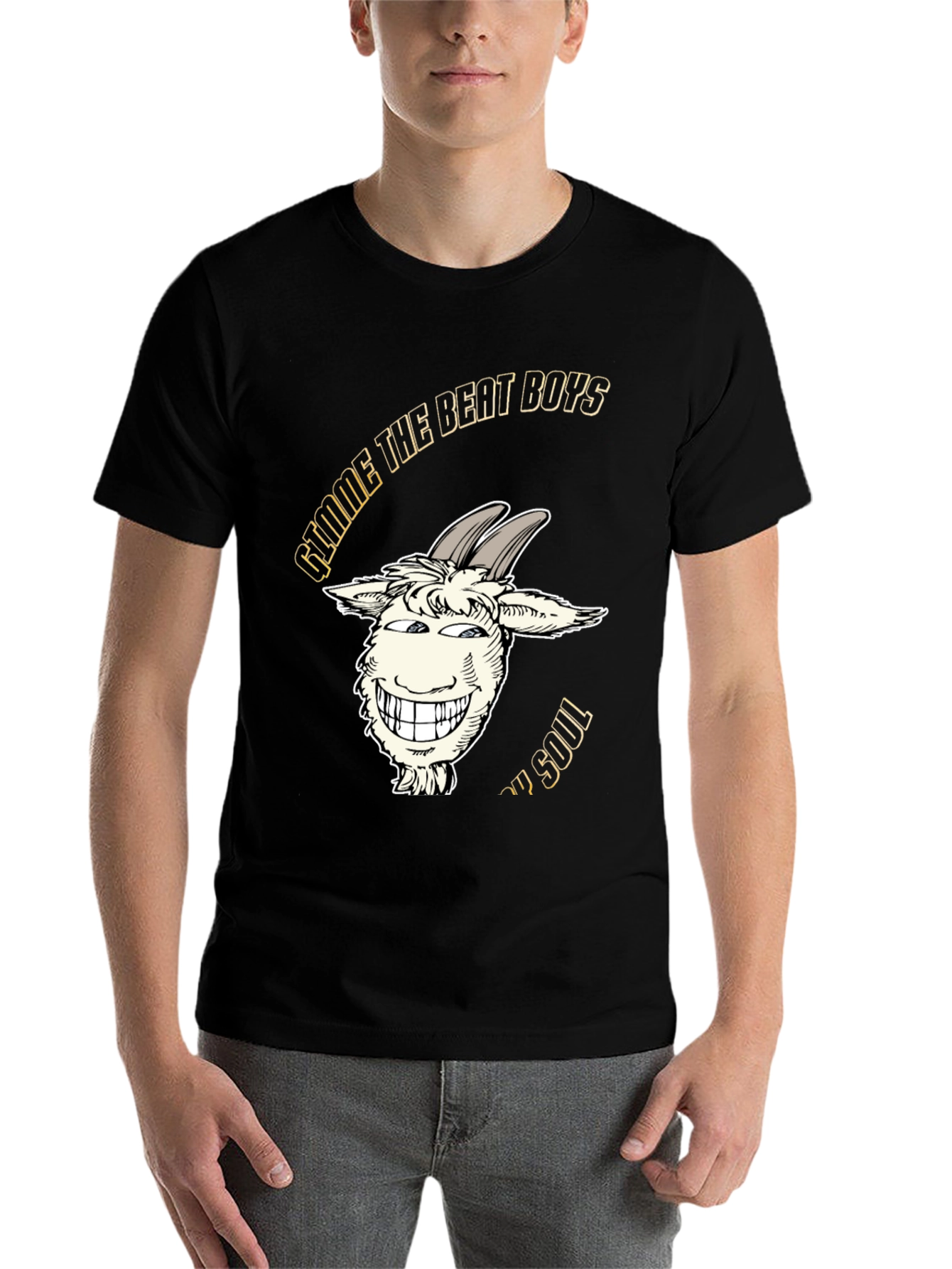 Black Gimme the Beat Boys Soul T-Shirt view 7