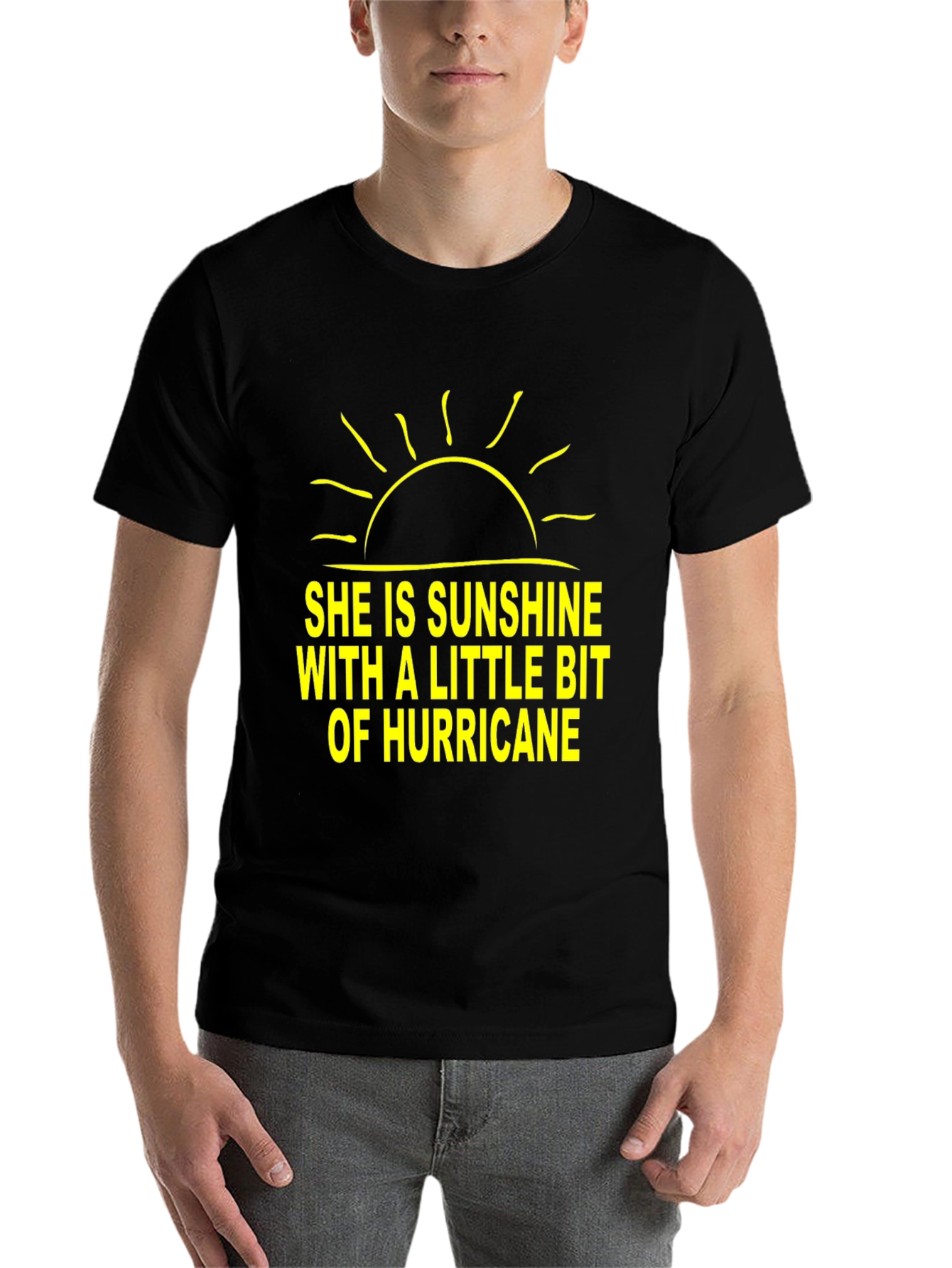 Black Sunshine Hurricane T-Shirt view 7