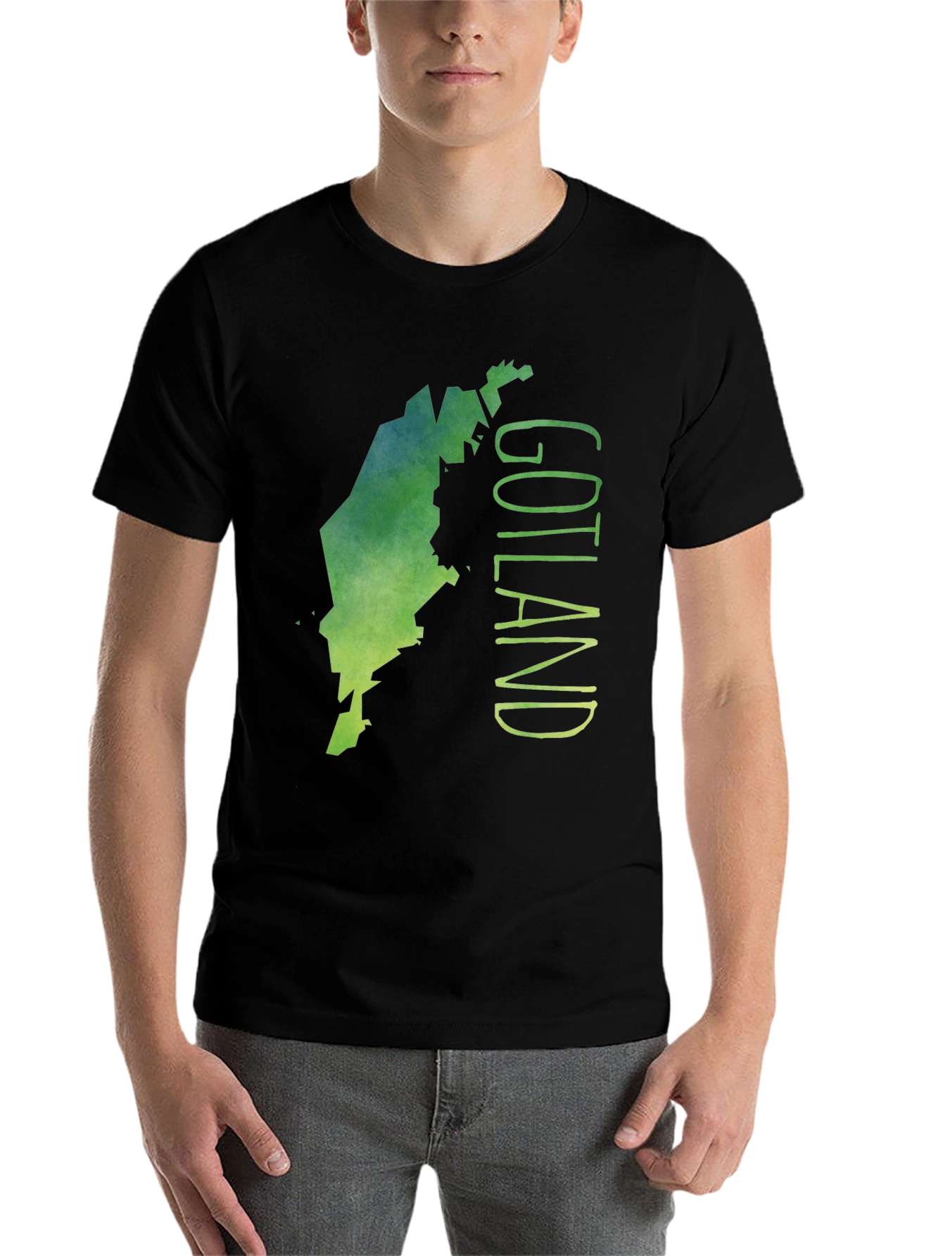 Gotland Map Graphic Tee - Unique Island Design - 7