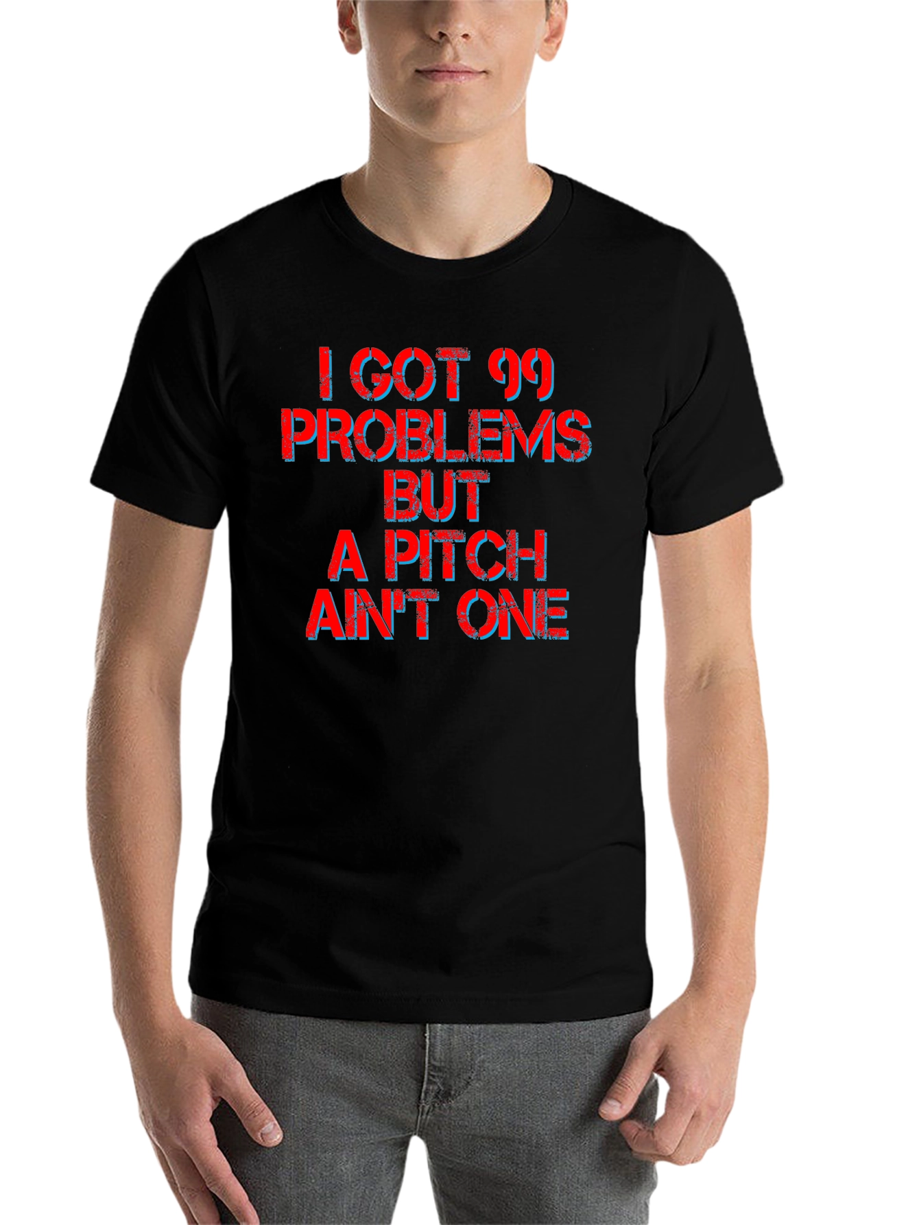 Black 99 Problems T-Shirt - Funny Novelty Tee view 7