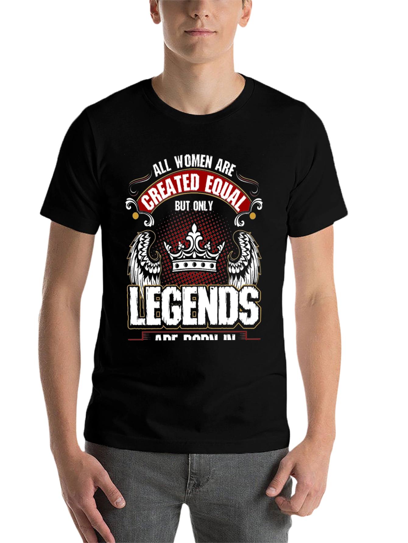 Black All Women Created Equal Legends Graphic Tee view 7