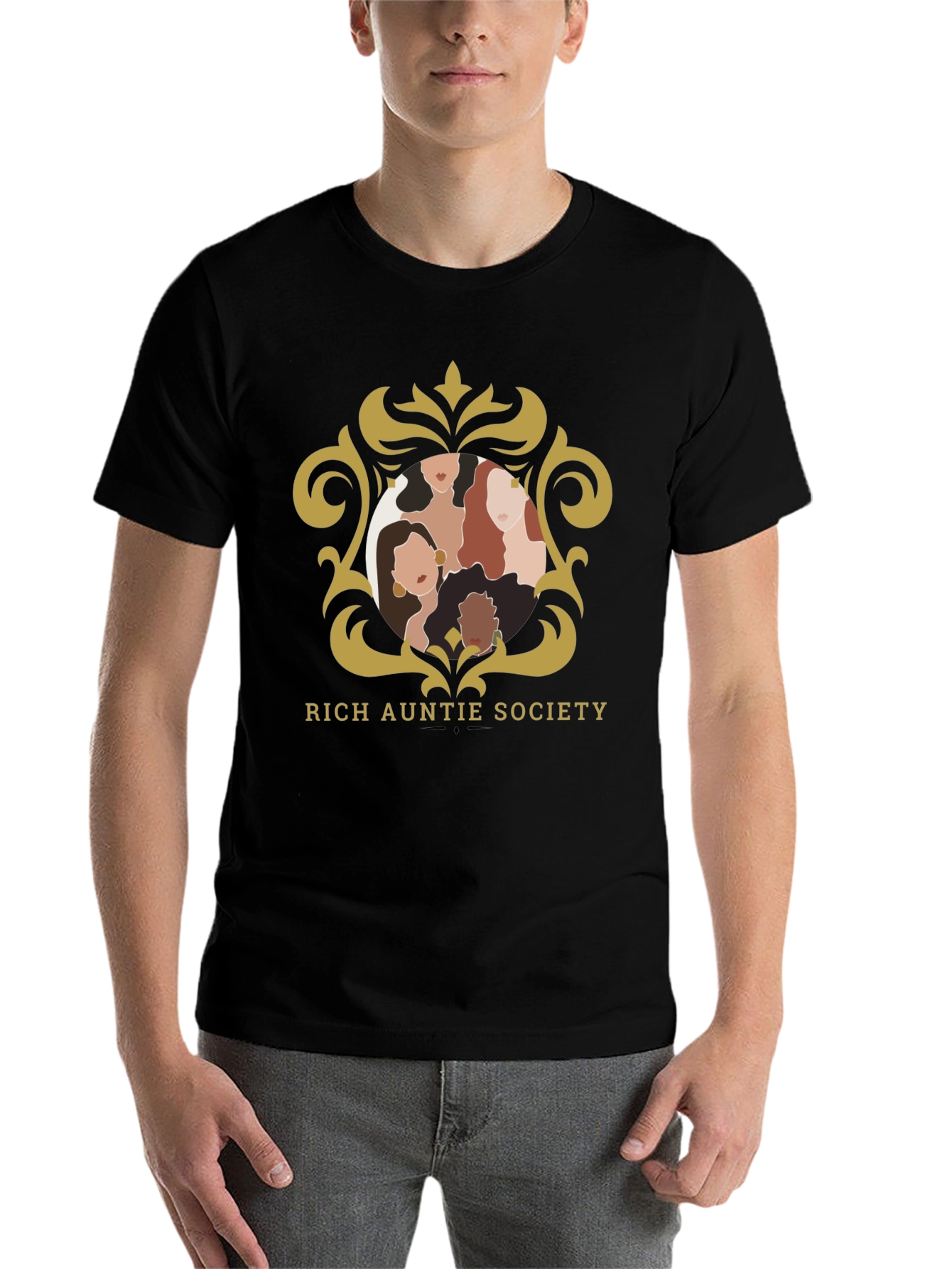 Rich Auntie Society Graphic Tee - 7