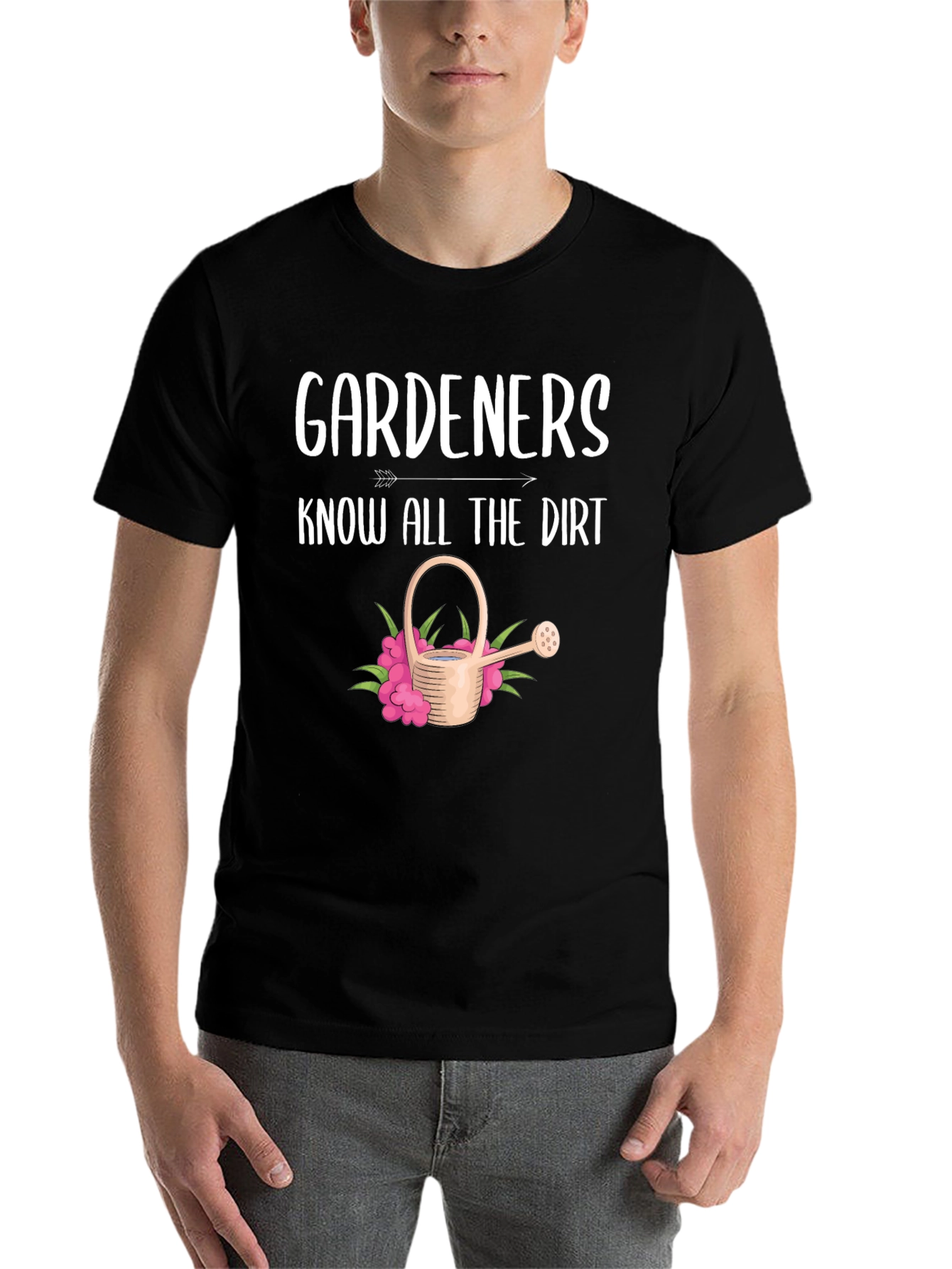 Black Gardeners Know All the Dirt T-Shirt view 7