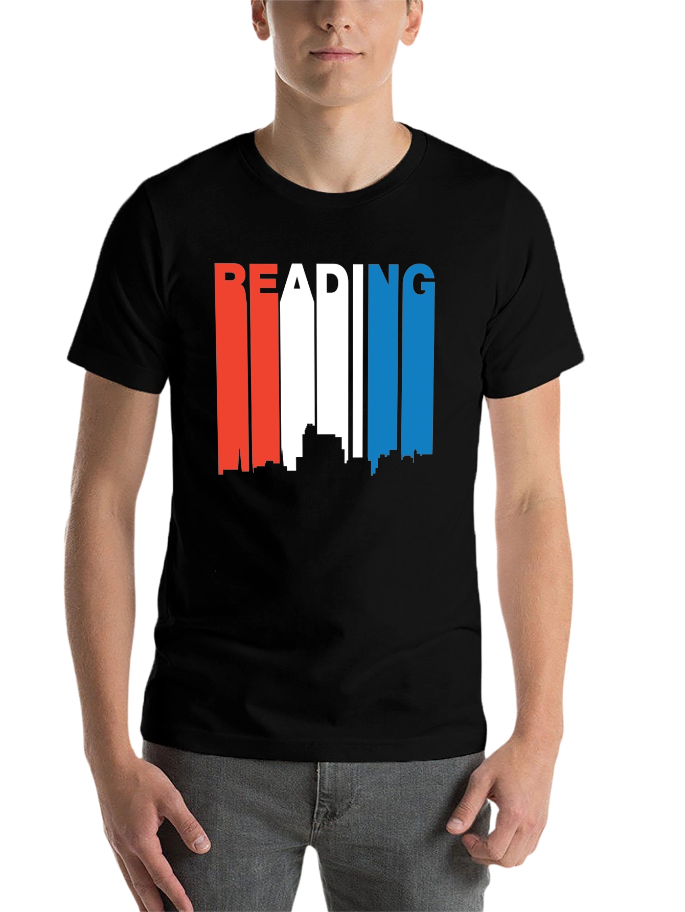 Reading Skyline Graphic Tee - 7