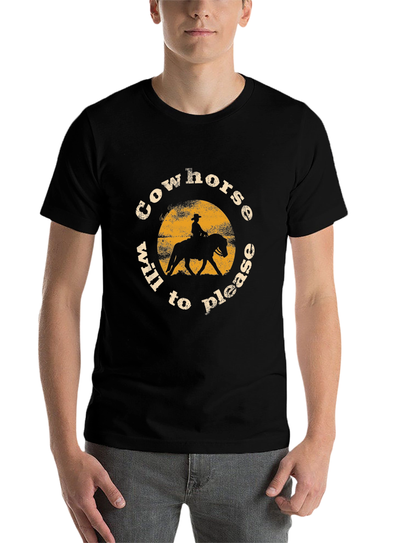 Cowhorse Will To Please Graphic Tee - Unisex - 7