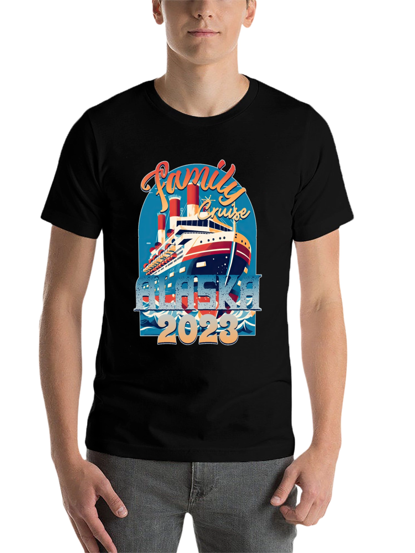 Family Alaska Cruise 2023 T-Shirt - 7