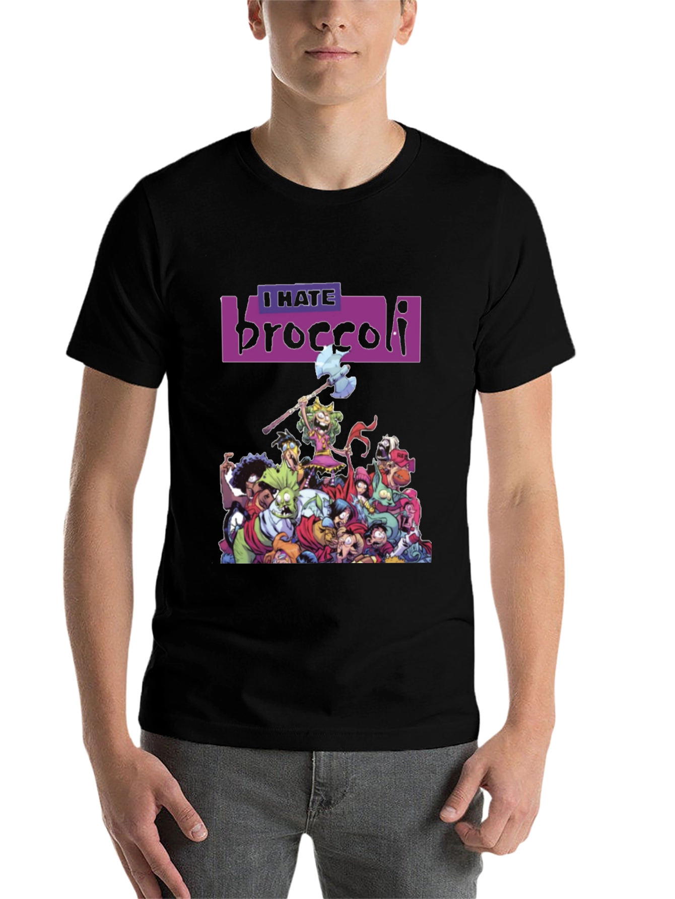I Hate Broccoli T-Shirt - Quirky Graphic Tee - 7