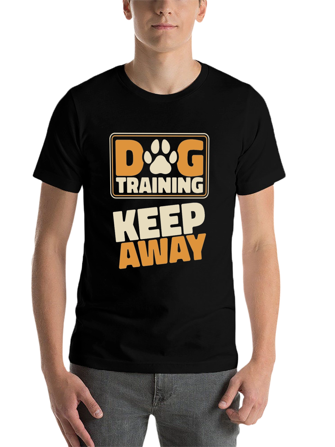 Black Dog Training Keep Away Graphic Tee view 7