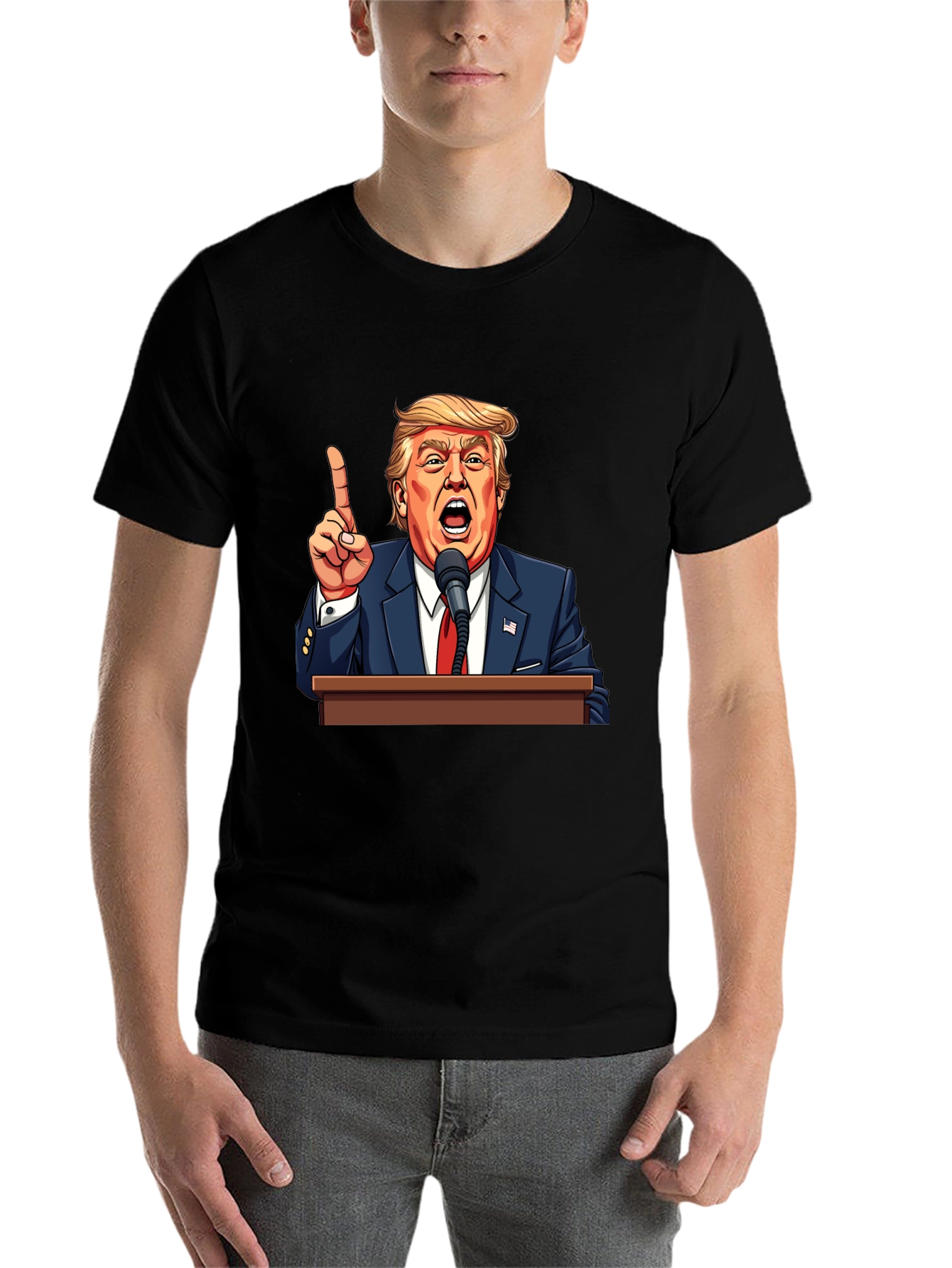 Trump Graphic Tee - Political Humor Apparel - 7