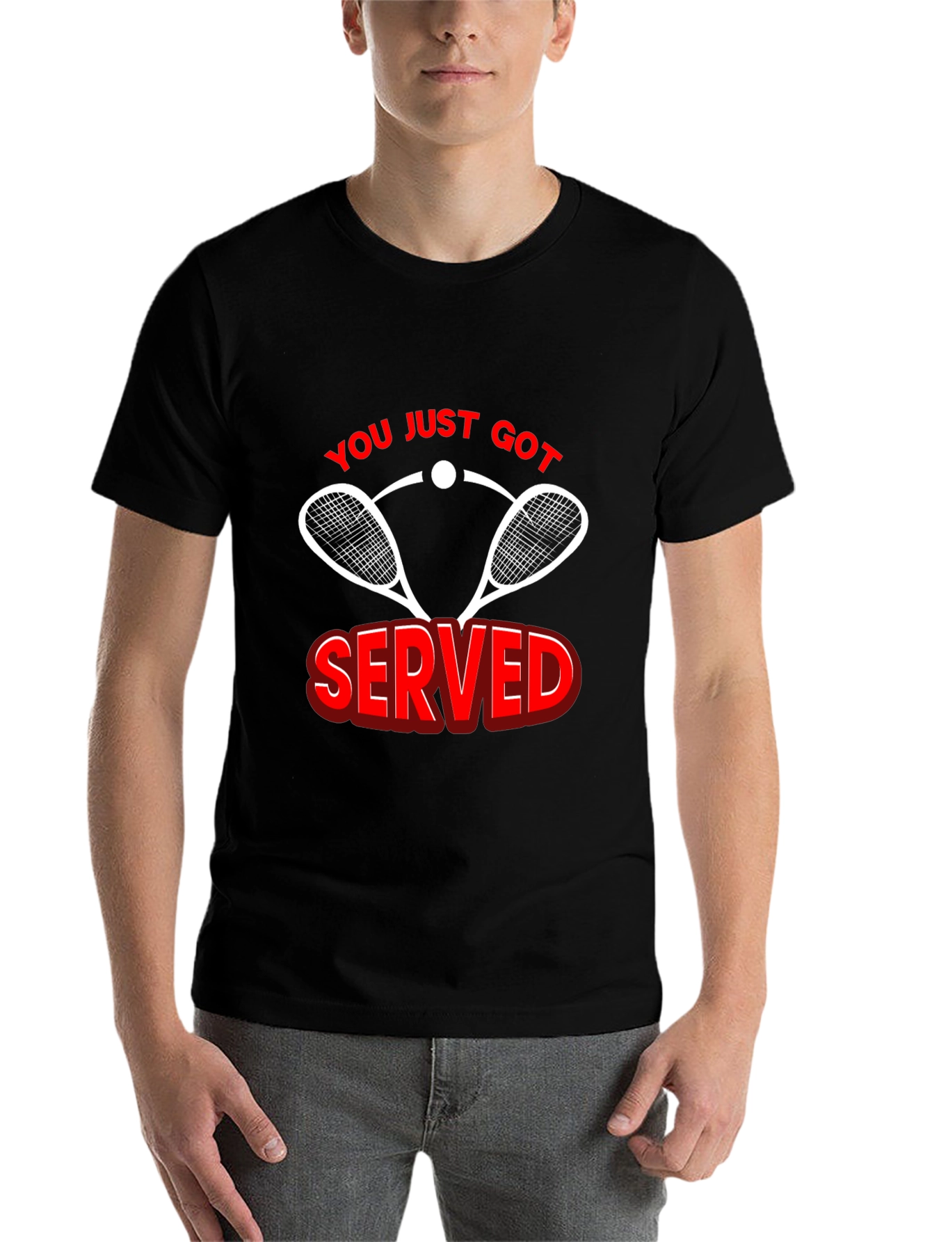 You Just Got Served! Graphic Tee - 7