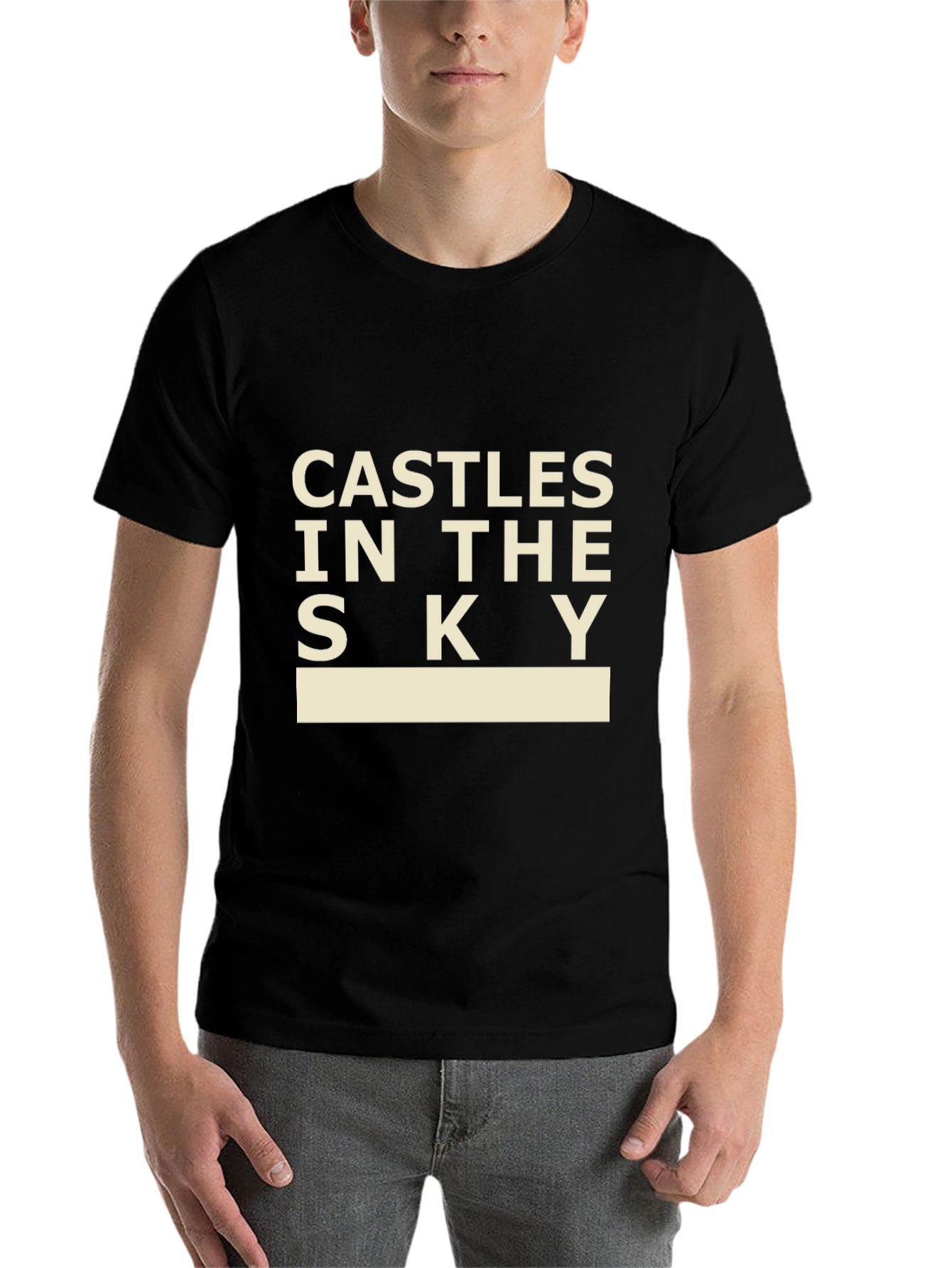 Black Castles In The Sky Graphic T-Shirt view 7