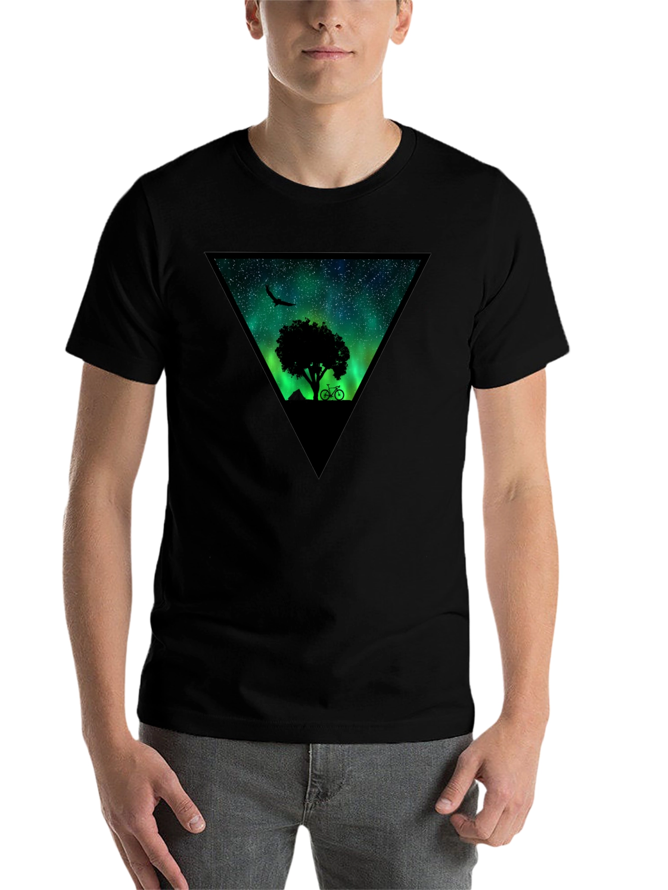 Nature Silhouette Graphic Tee - 7