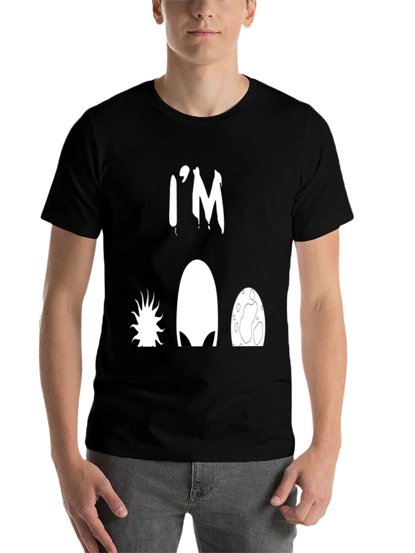 Black Alien Evolution T-Shirt - Funny Sci-Fi Tee view 7