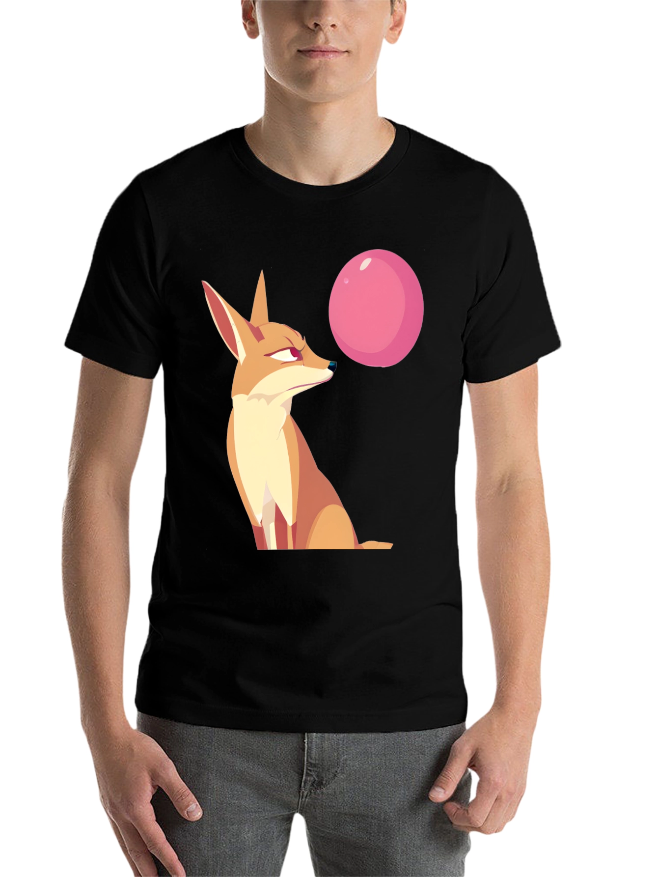 Black Fox Bubblegum Graphic Tee view 7